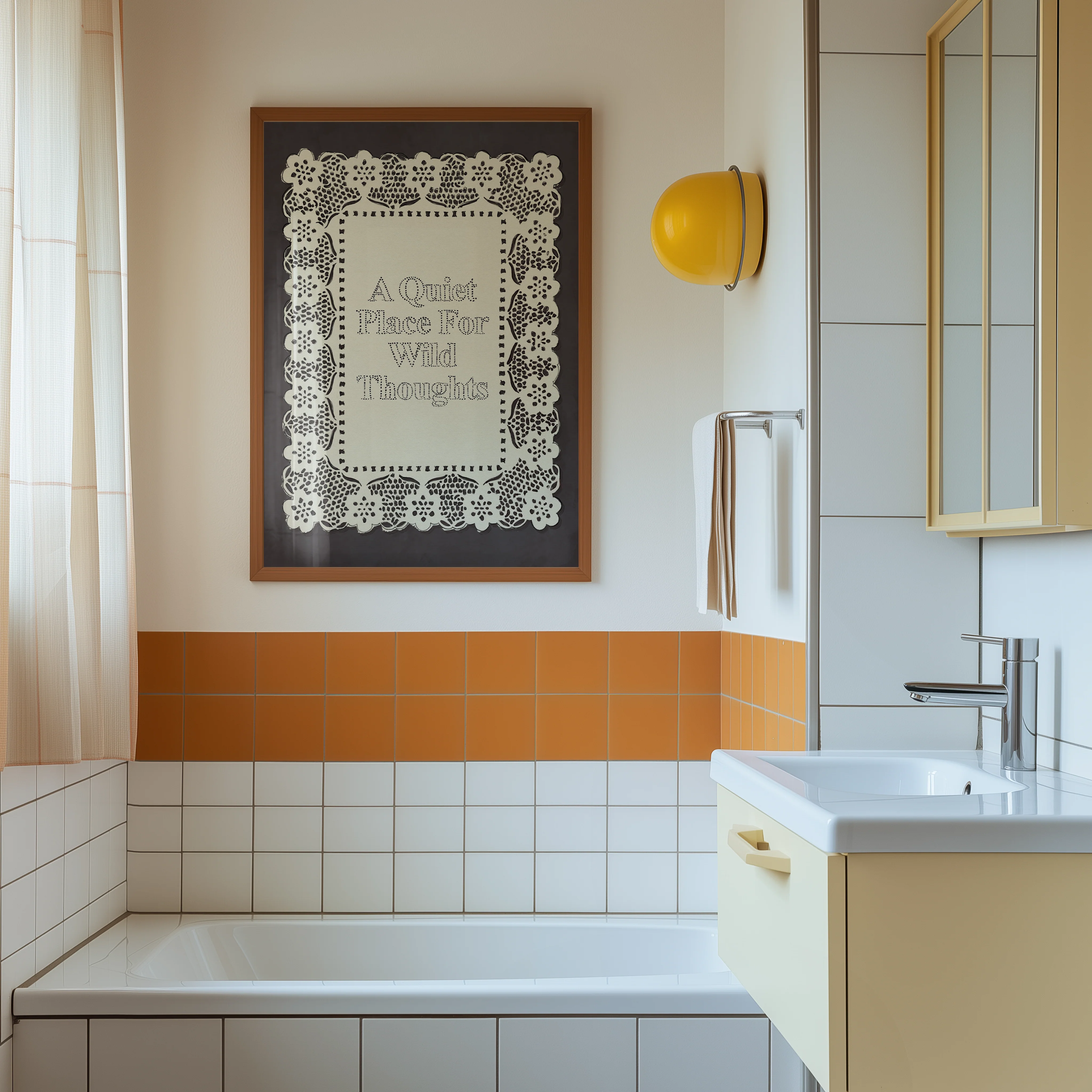 A Quiet Place For Wild Thoughts Portrait Print - Image 3