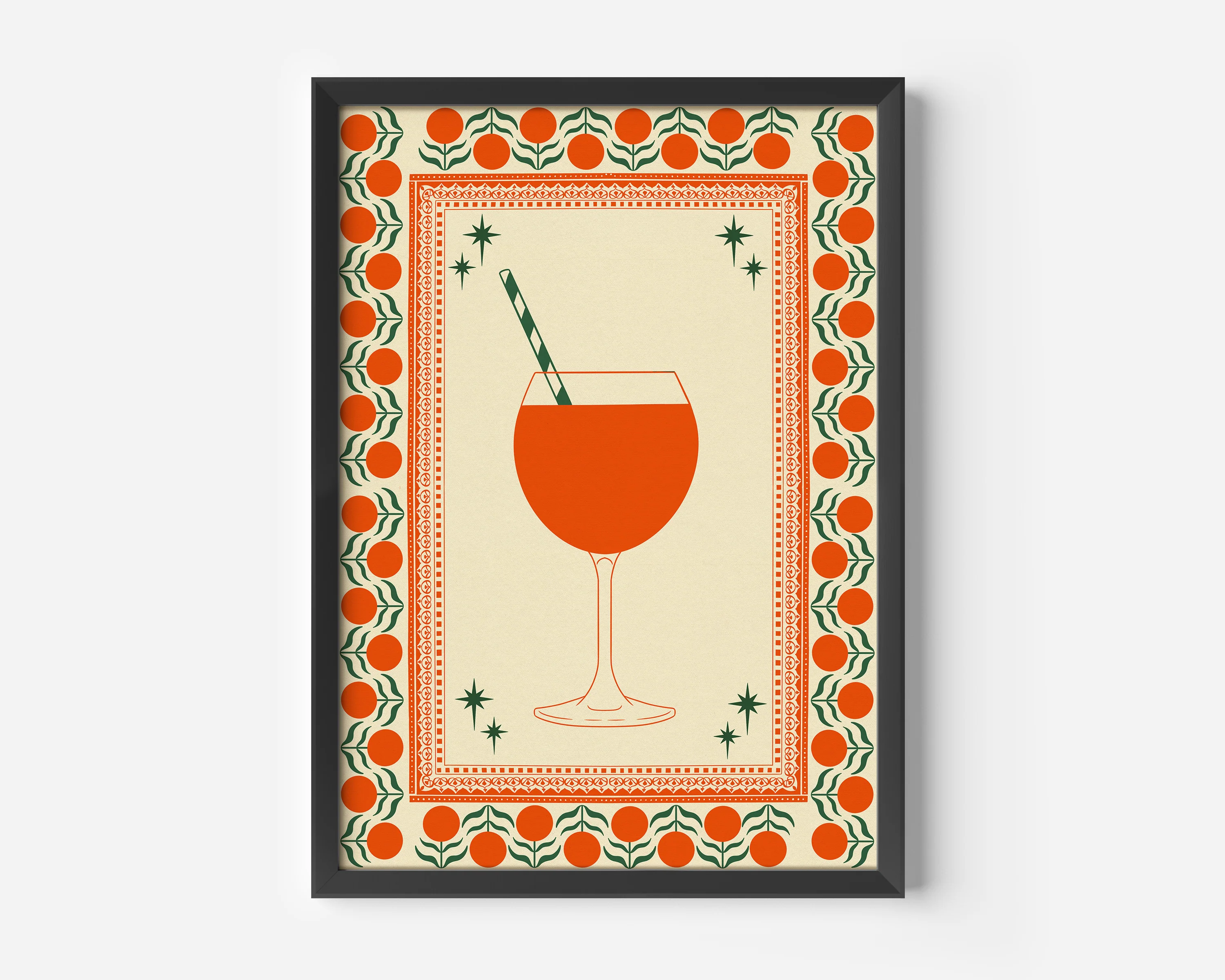 Aperol Spritz Pattern