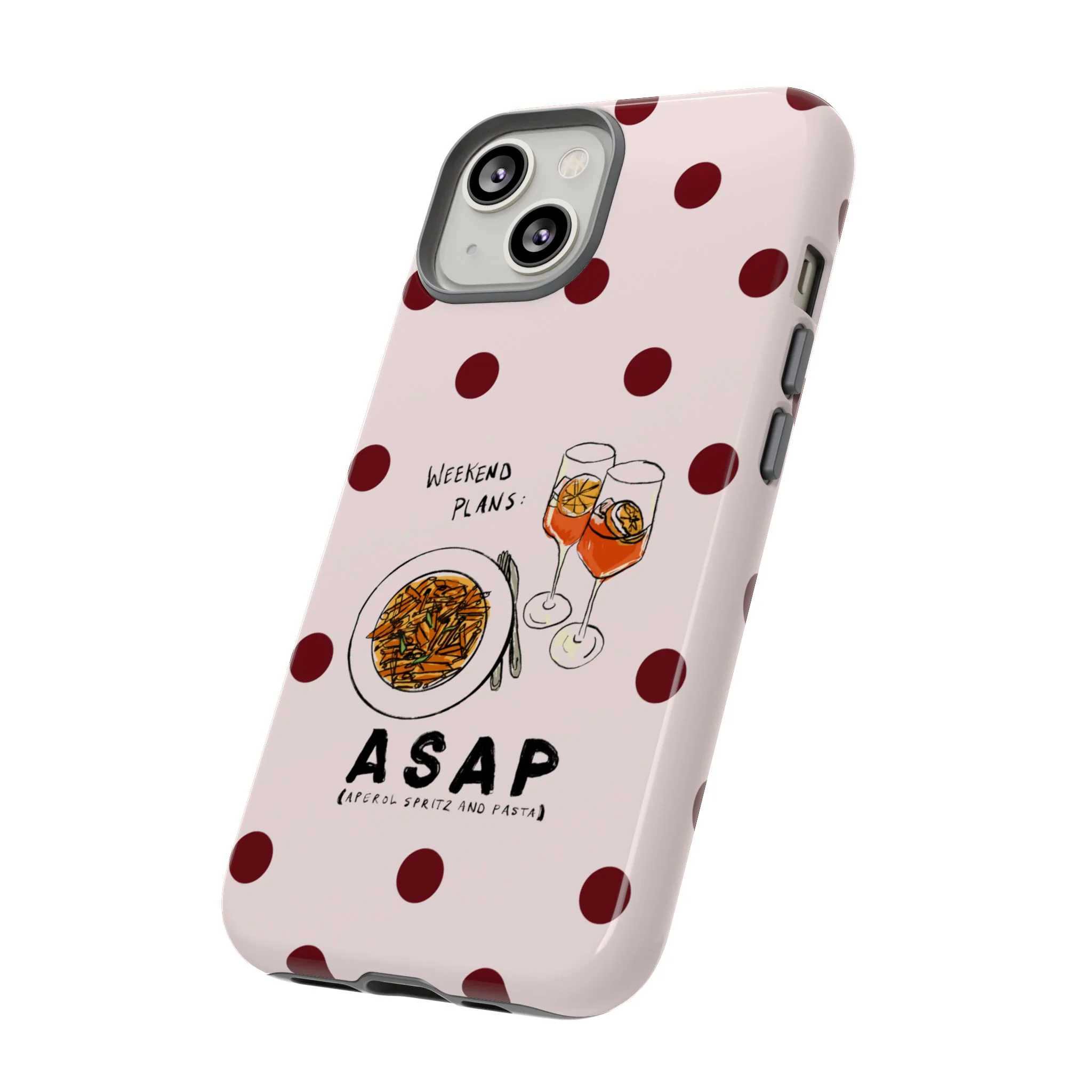 "Weekend Plans: ASAP" iPhone Case - Image 109