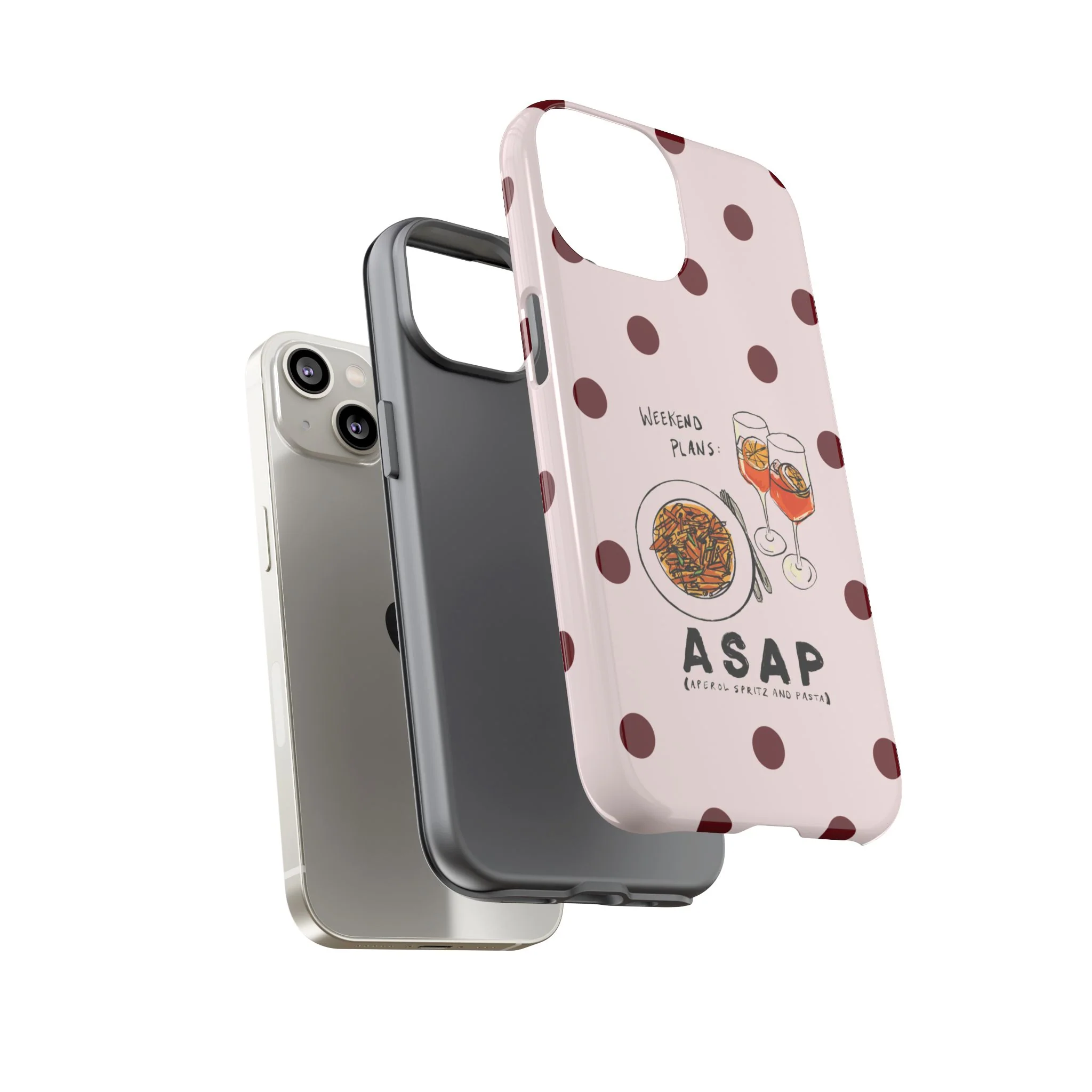 "Weekend Plans: ASAP" iPhone Case - Image 110