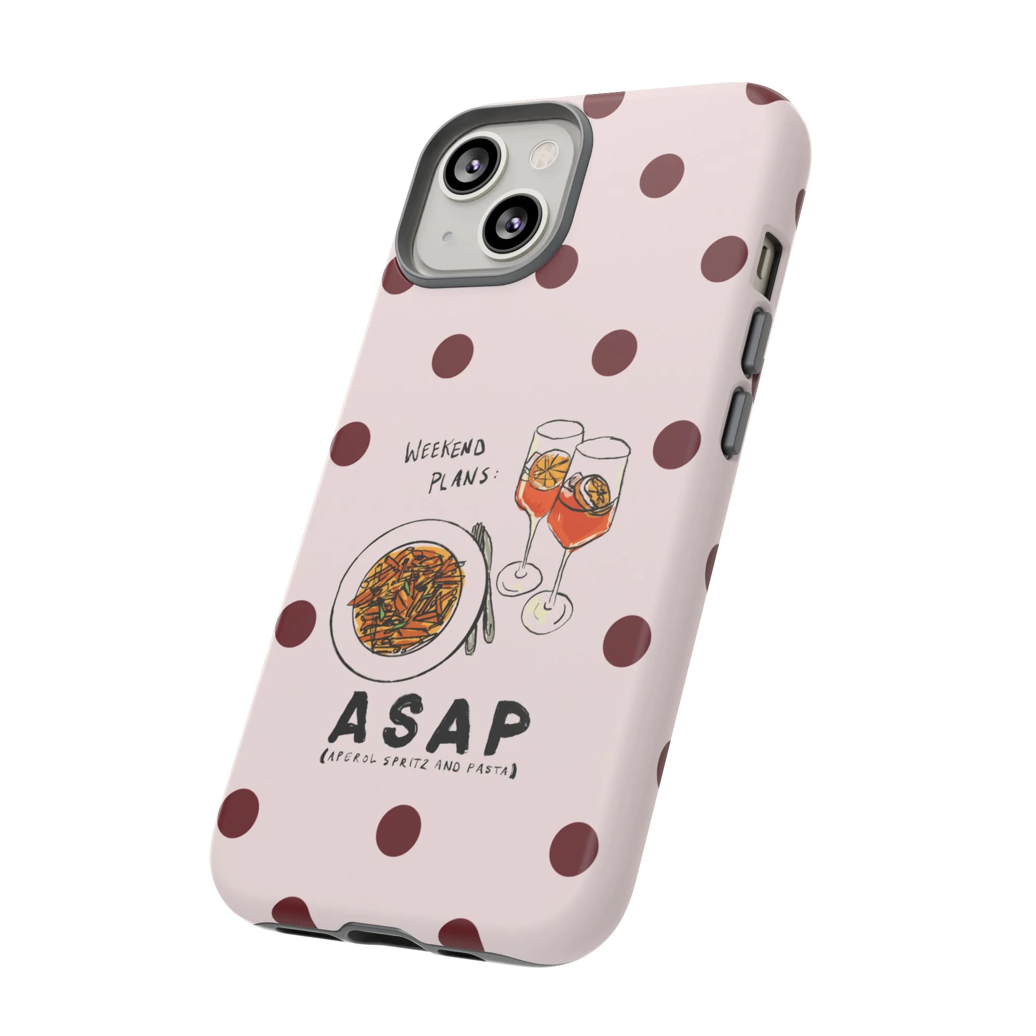 "Weekend Plans: ASAP" iPhone Case - Image 112