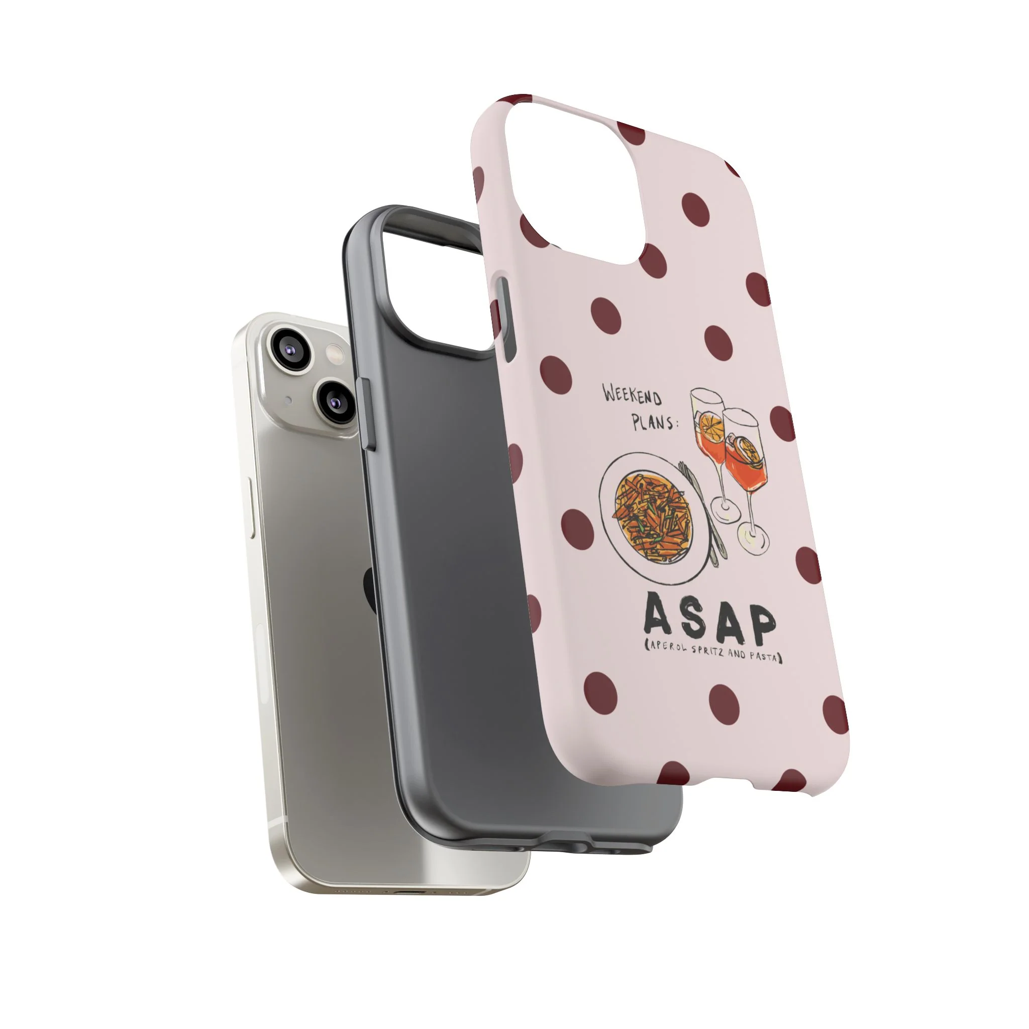 "Weekend Plans: ASAP" iPhone Case - Image 113