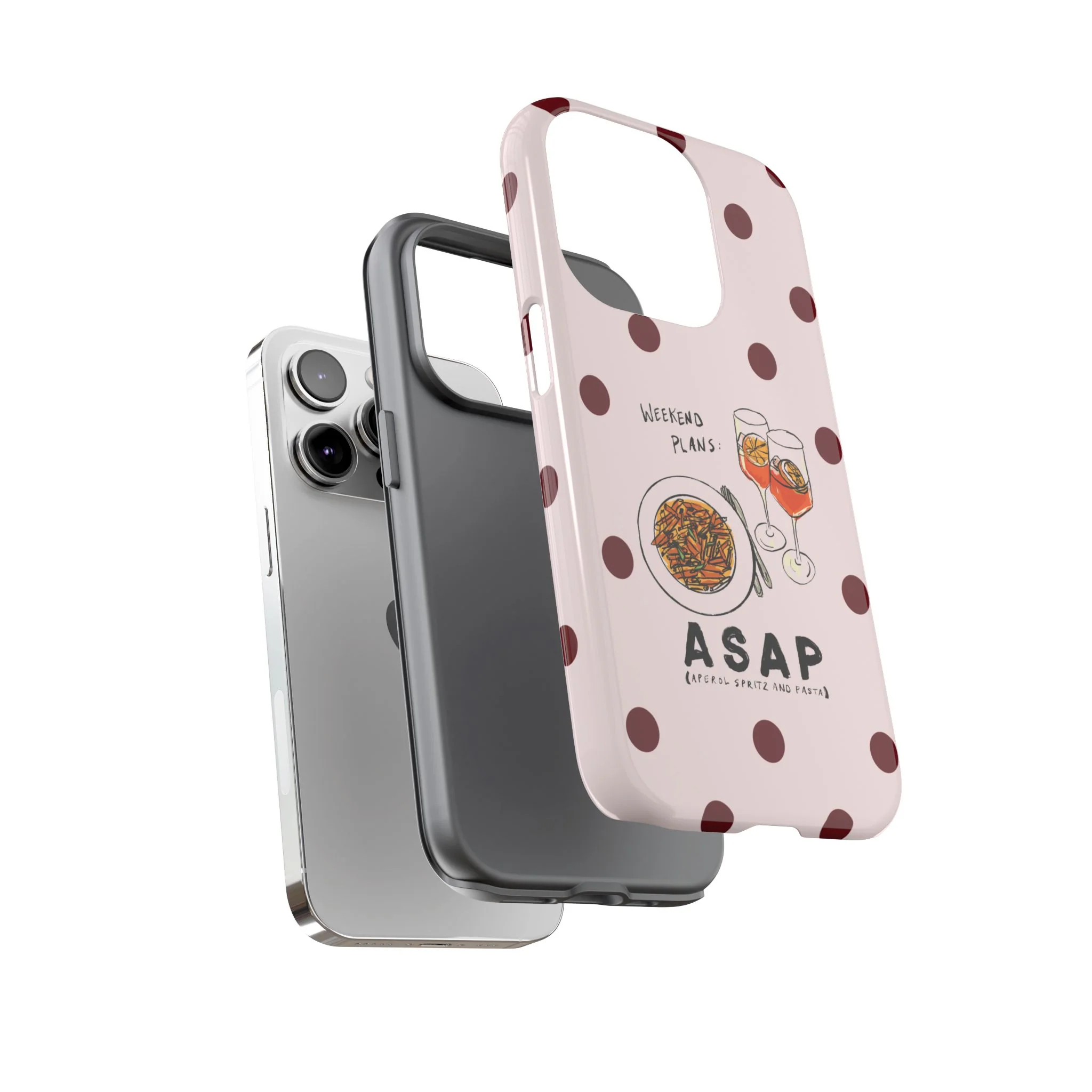 "Weekend Plans: ASAP" iPhone Case - Image 116