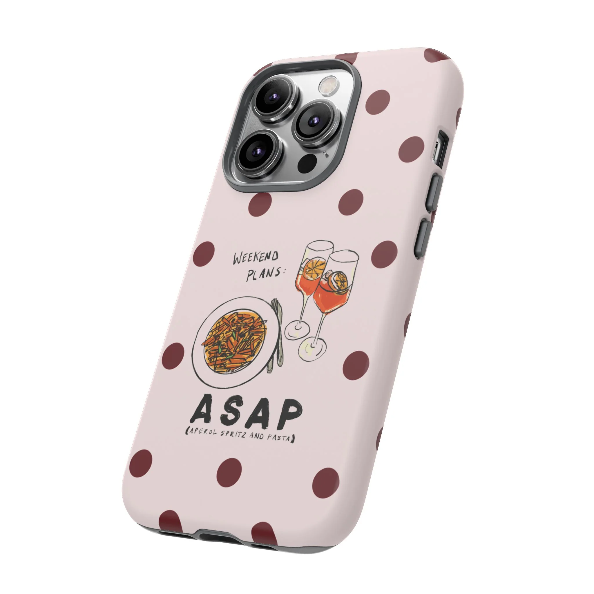 "Weekend Plans: ASAP" iPhone Case - Image 118