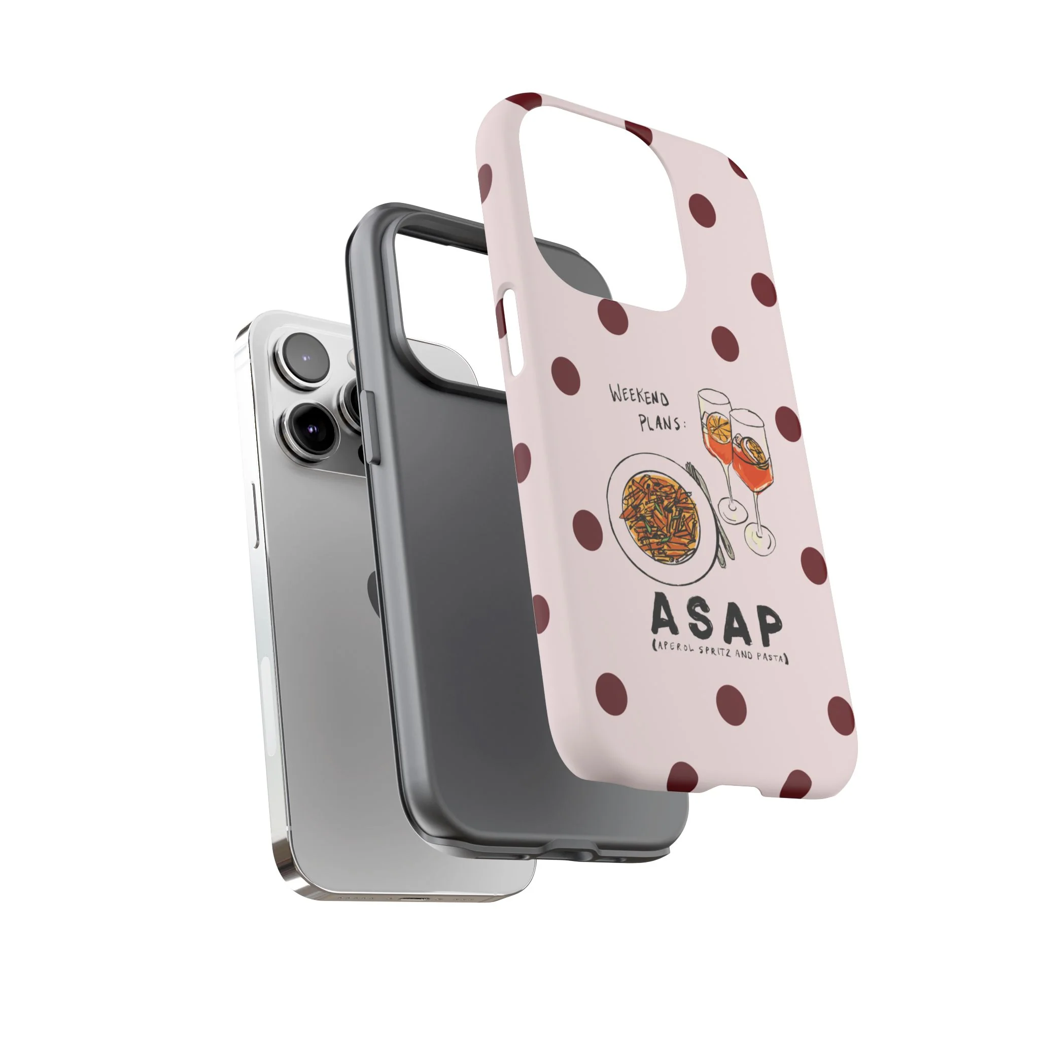 "Weekend Plans: ASAP" iPhone Case - Image 119