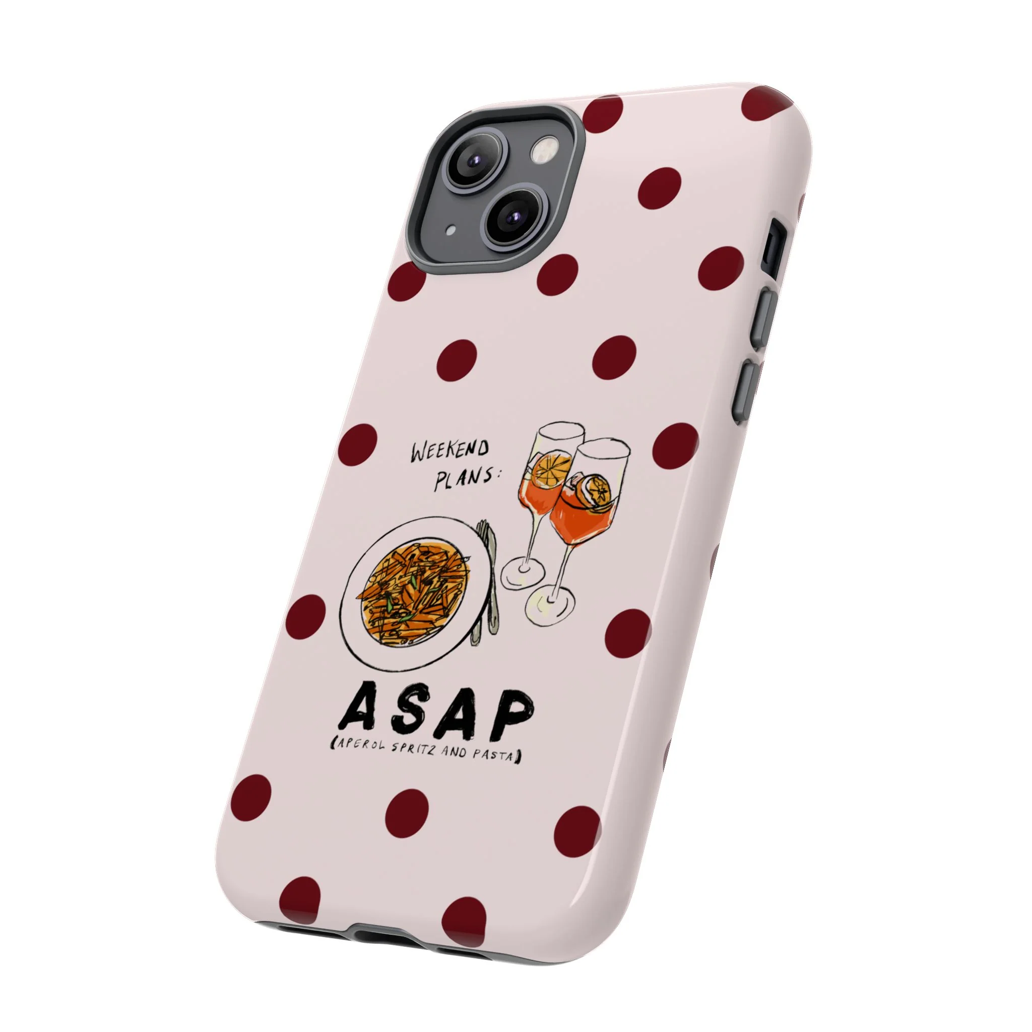 "Weekend Plans: ASAP" iPhone Case - Image 121