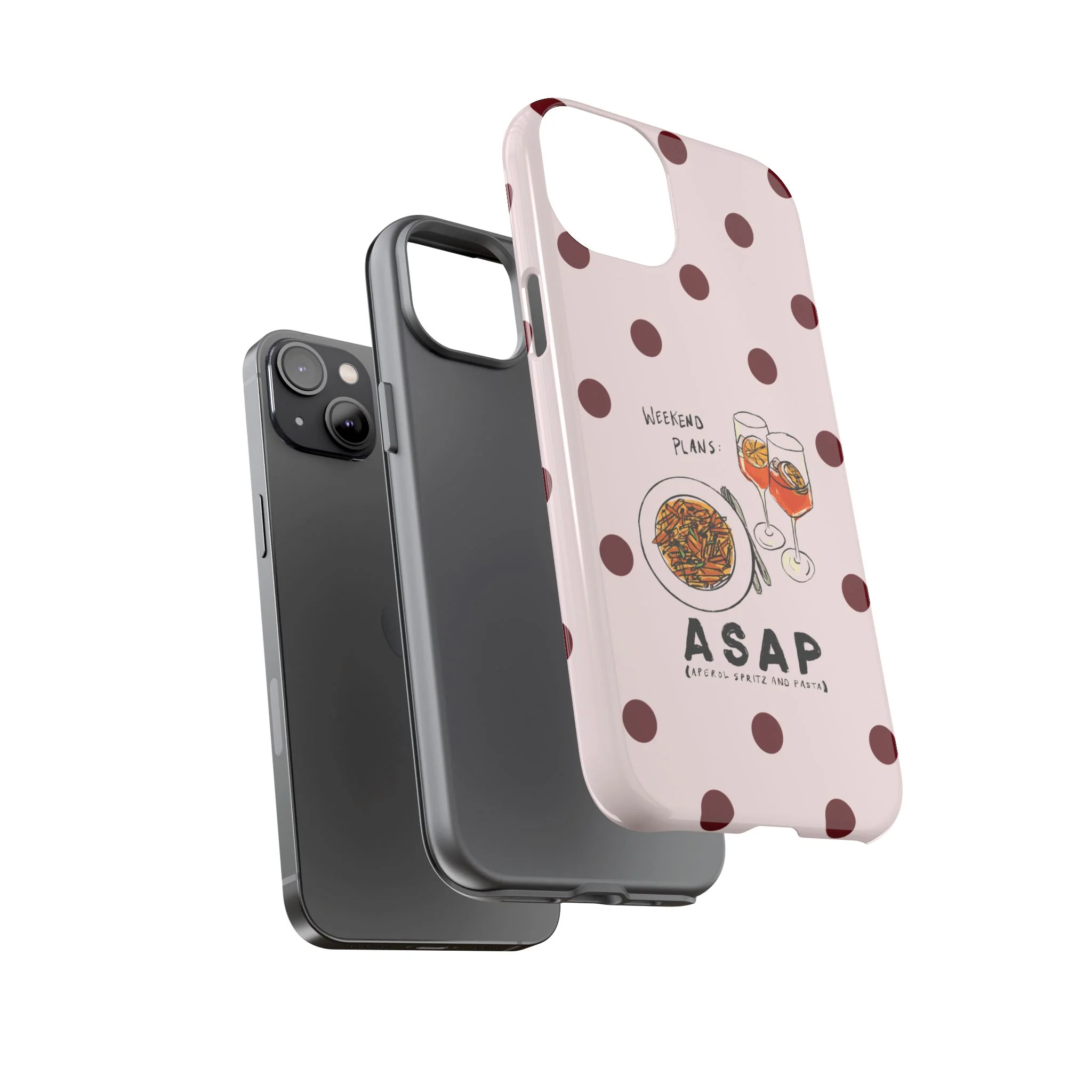 "Weekend Plans: ASAP" iPhone Case - Image 122