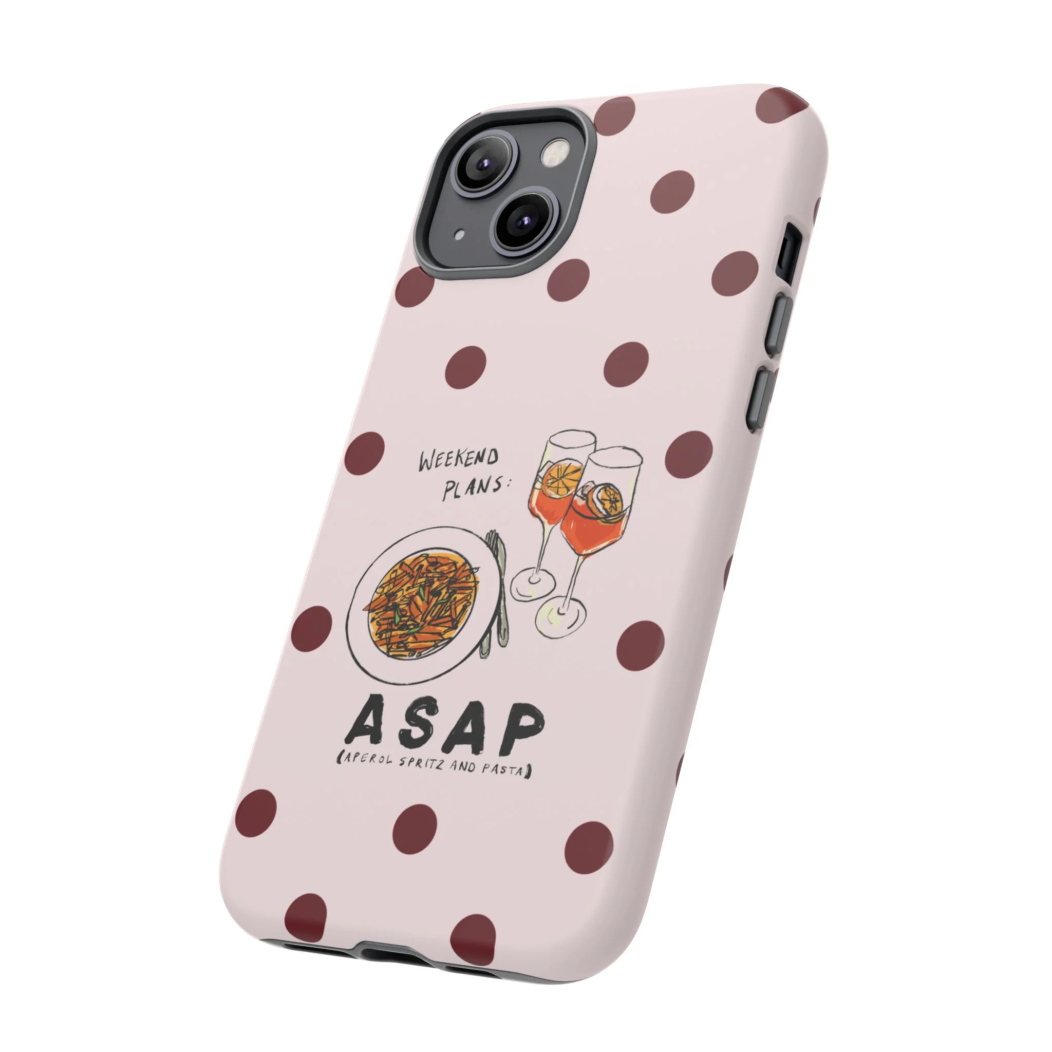 "Weekend Plans: ASAP" iPhone Case - Image 124