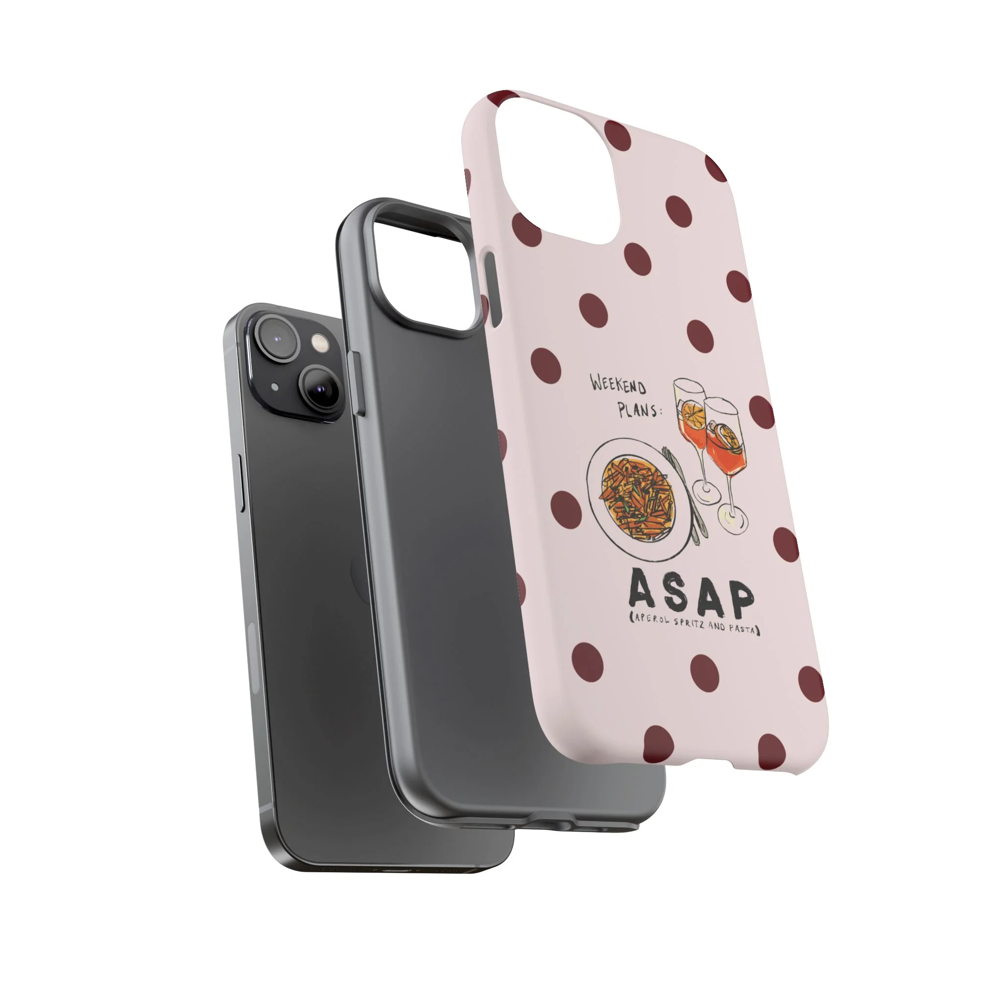 "Weekend Plans: ASAP" iPhone Case - Image 125