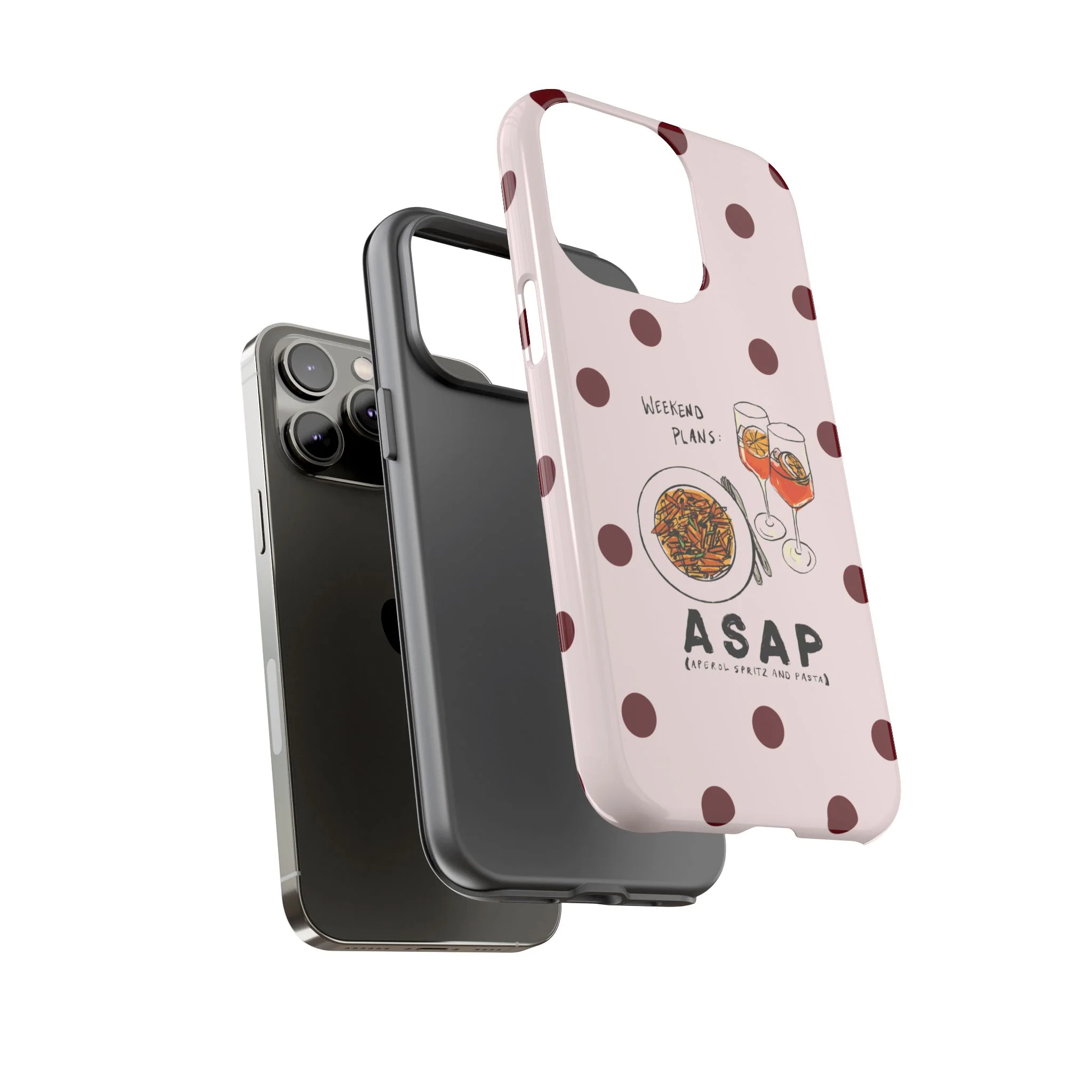 "Weekend Plans: ASAP" iPhone Case - Image 128