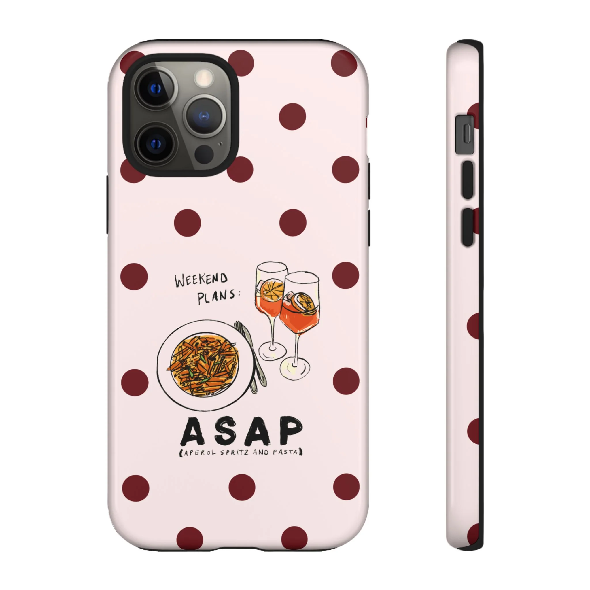 "Weekend Plans: ASAP" iPhone Case - Image 13