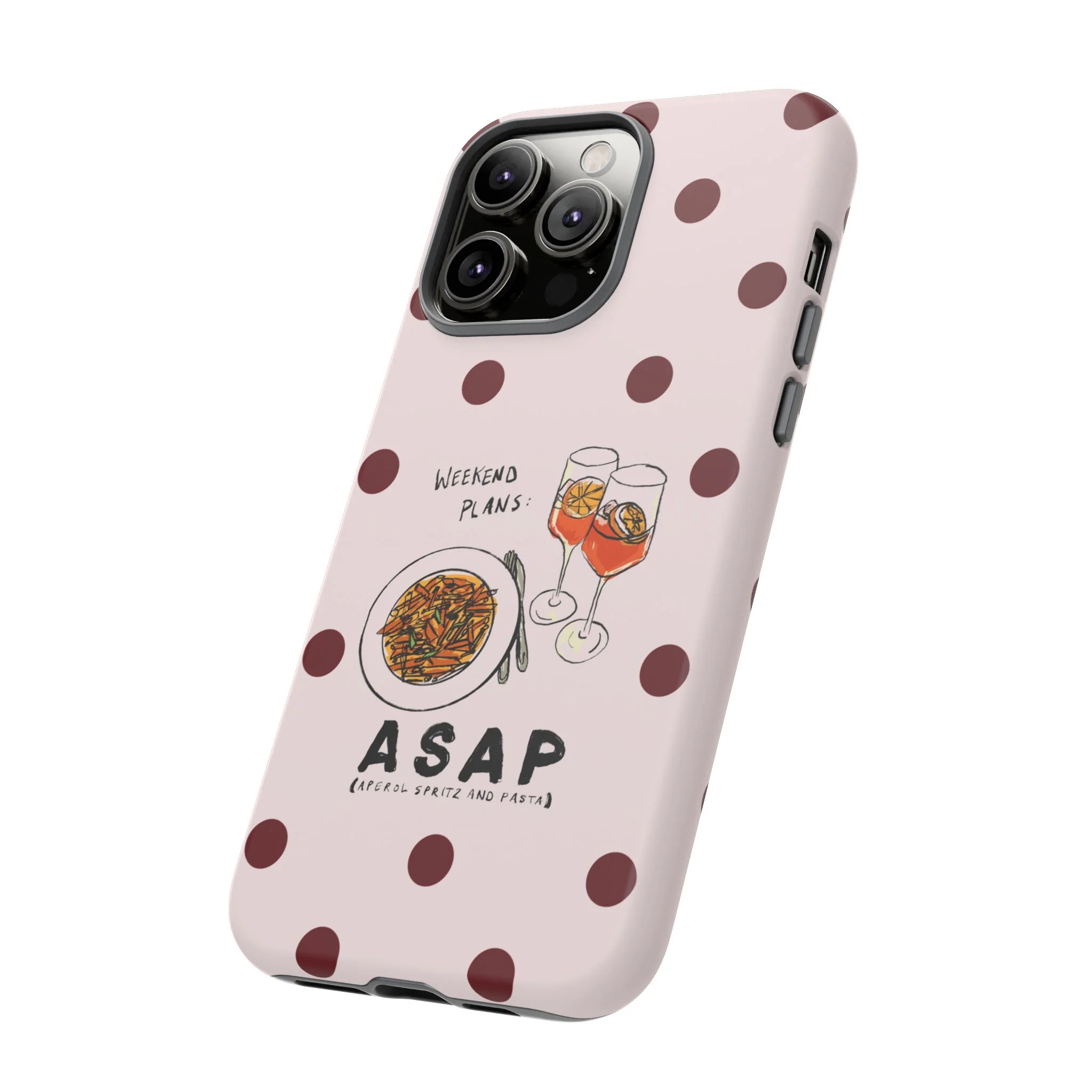 "Weekend Plans: ASAP" iPhone Case - Image 130