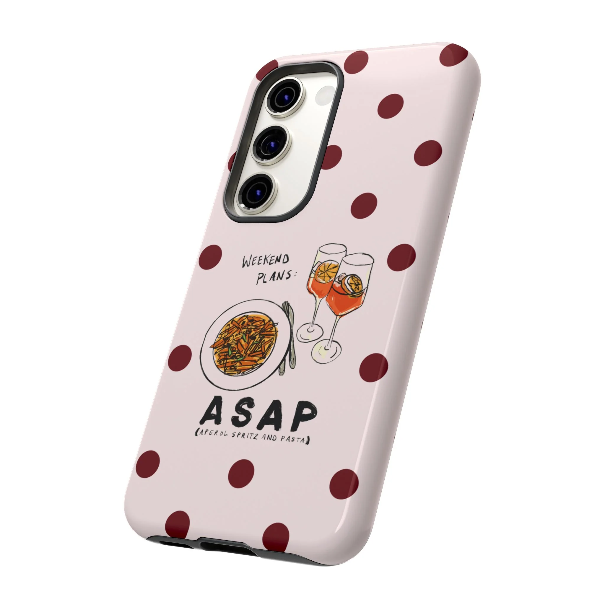 "Weekend Plans: ASAP" iPhone Case - Image 133