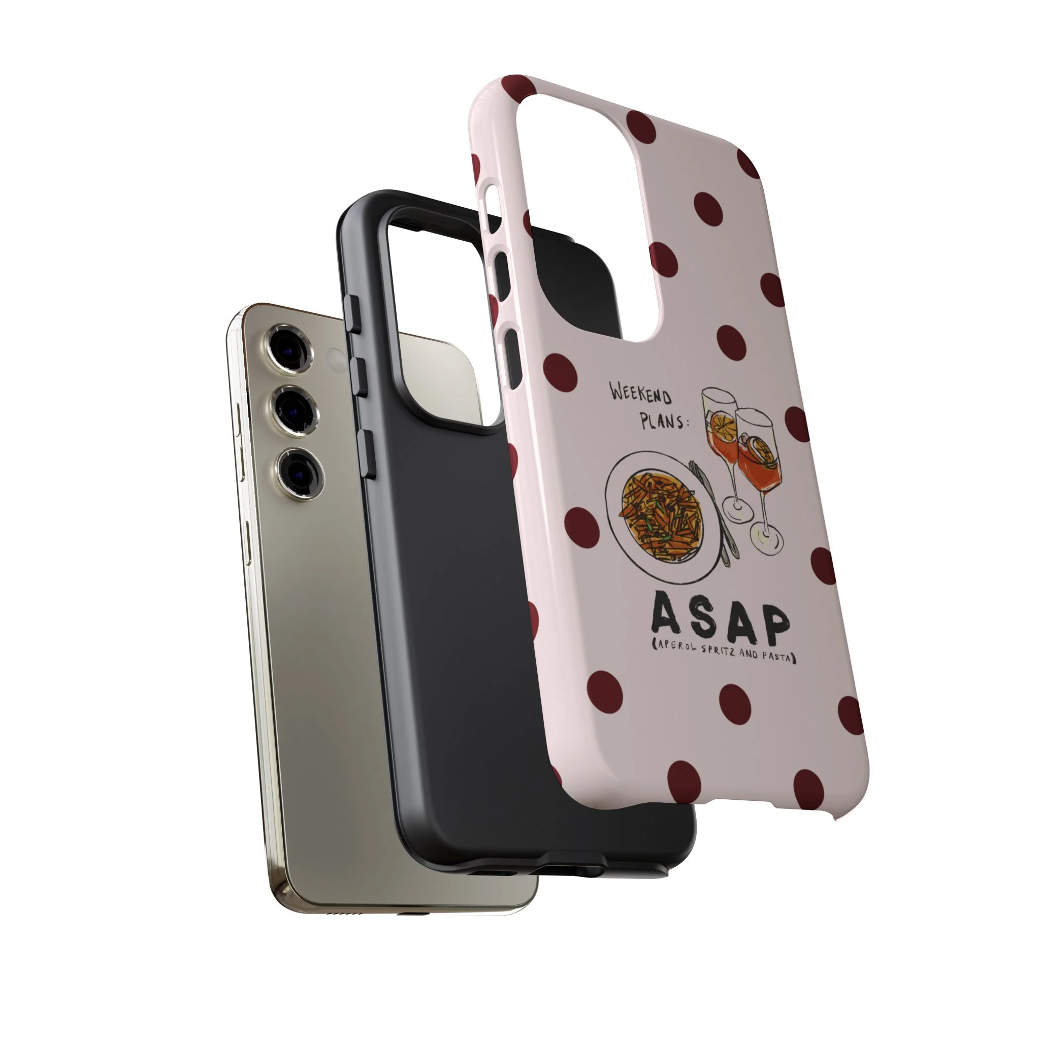 "Weekend Plans: ASAP" iPhone Case - Image 134