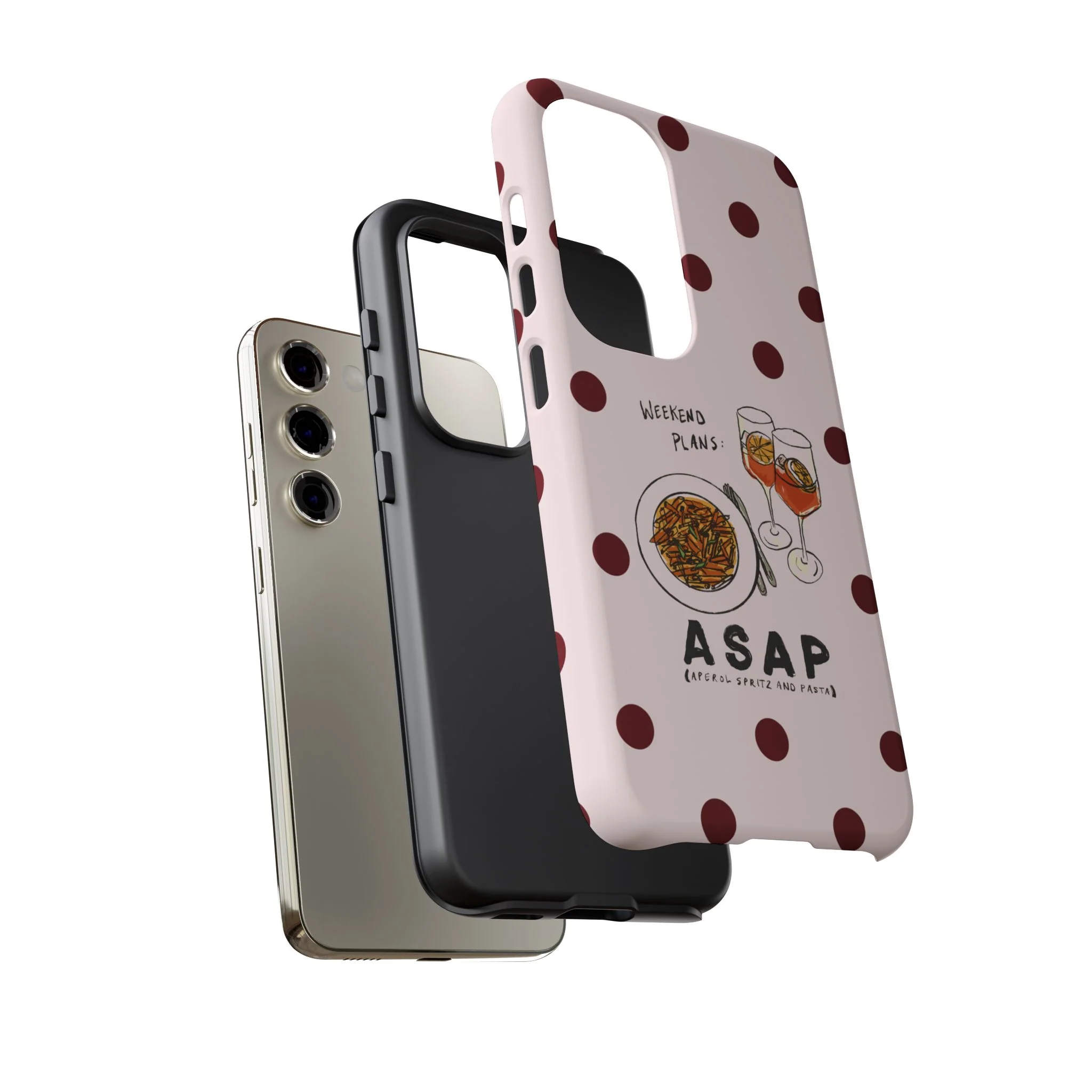 "Weekend Plans: ASAP" iPhone Case - Image 137