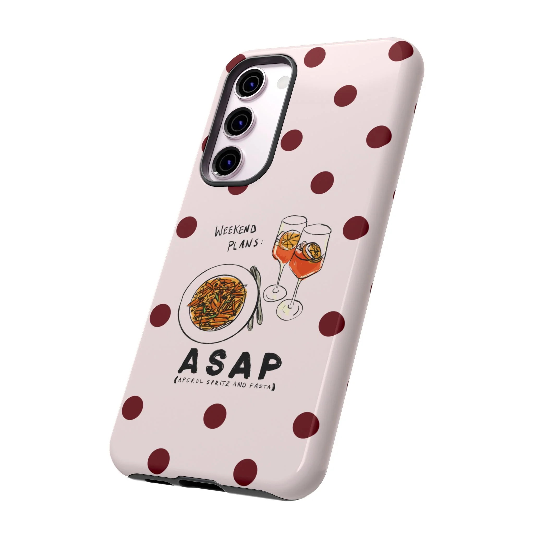 "Weekend Plans: ASAP" iPhone Case - Image 139