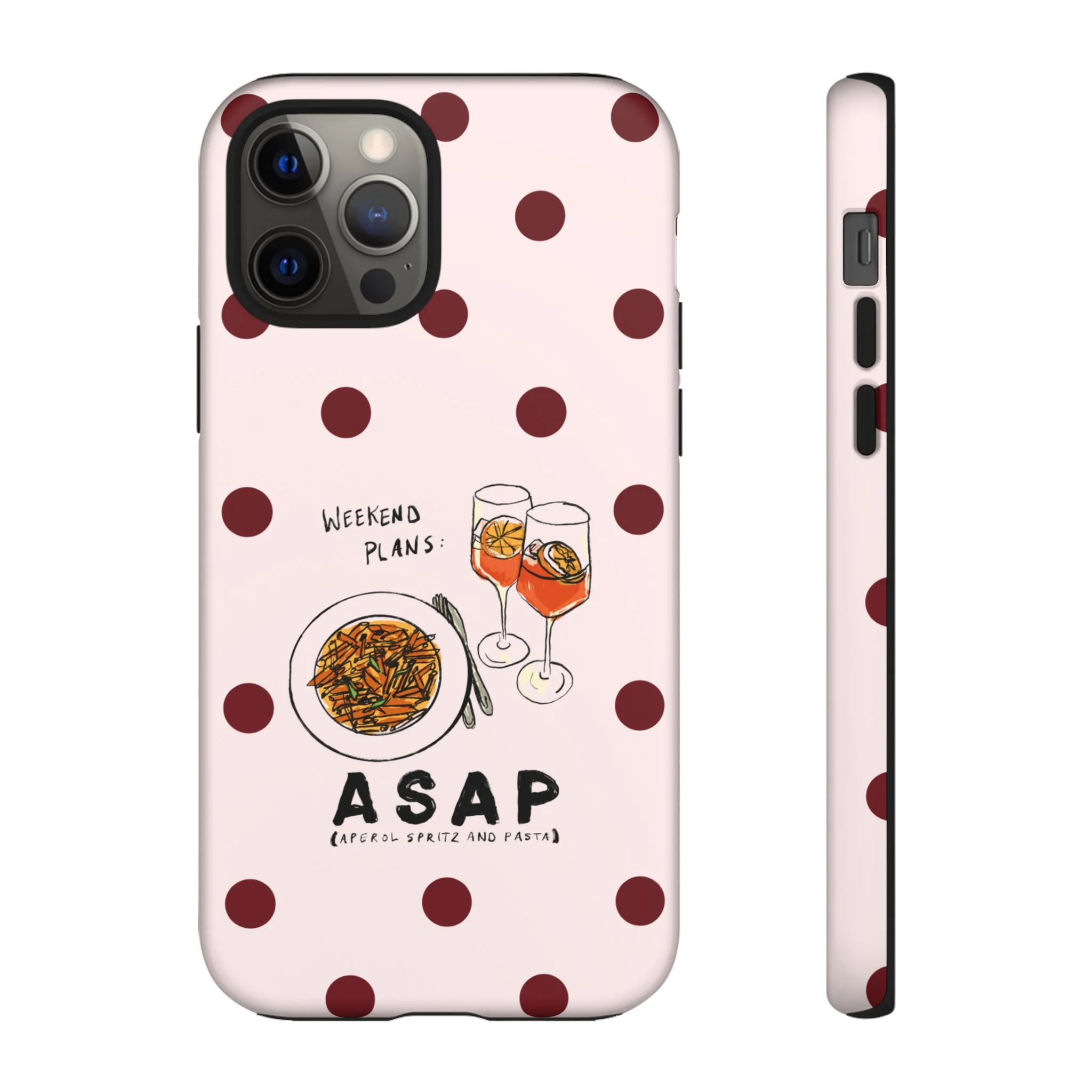 "Weekend Plans: ASAP" iPhone Case - Image 14