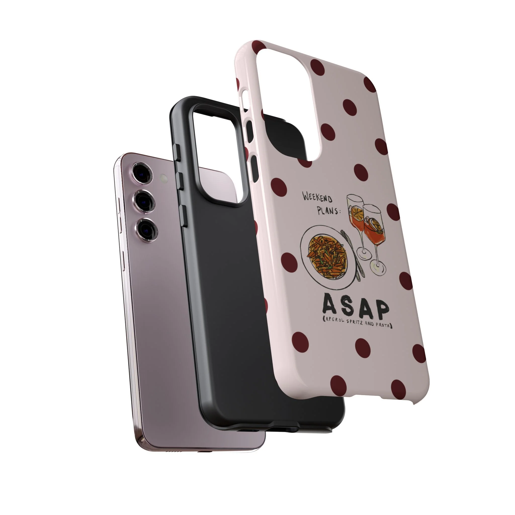 "Weekend Plans: ASAP" iPhone Case - Image 140