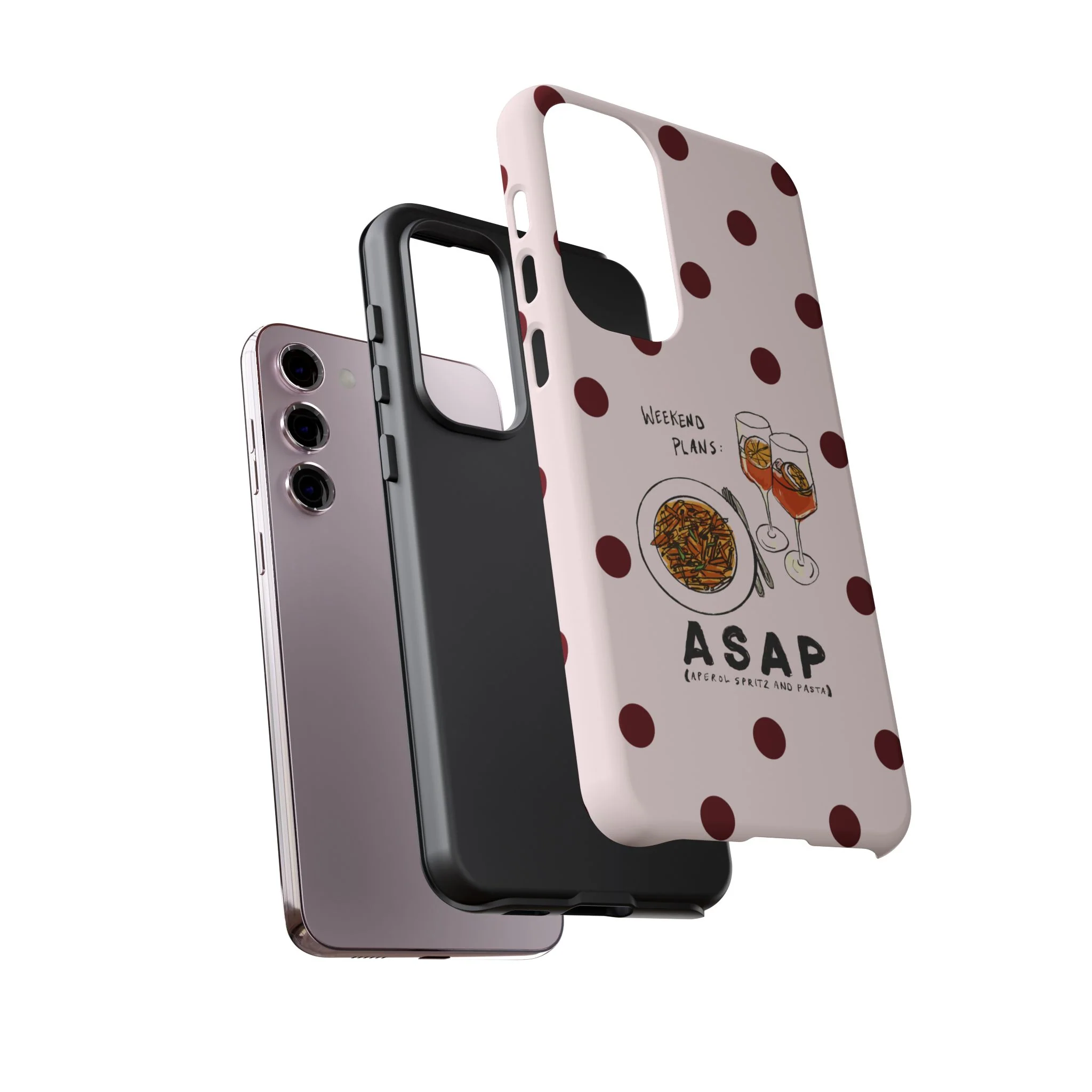 "Weekend Plans: ASAP" iPhone Case - Image 143