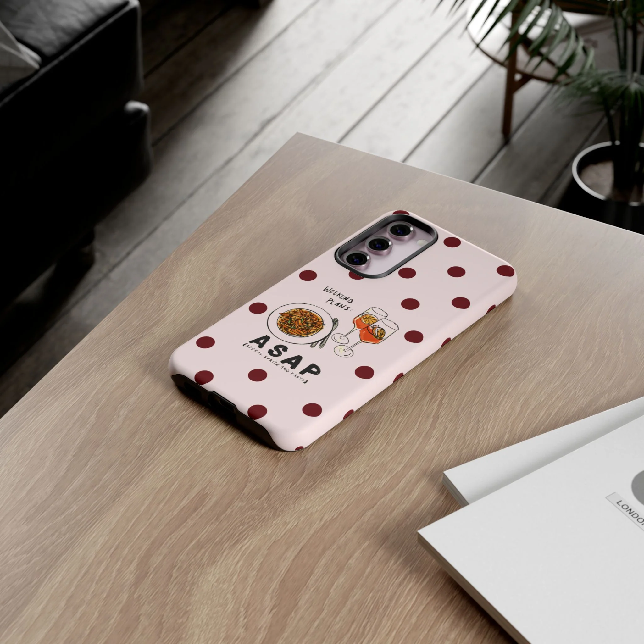 "Weekend Plans: ASAP" iPhone Case - Image 144