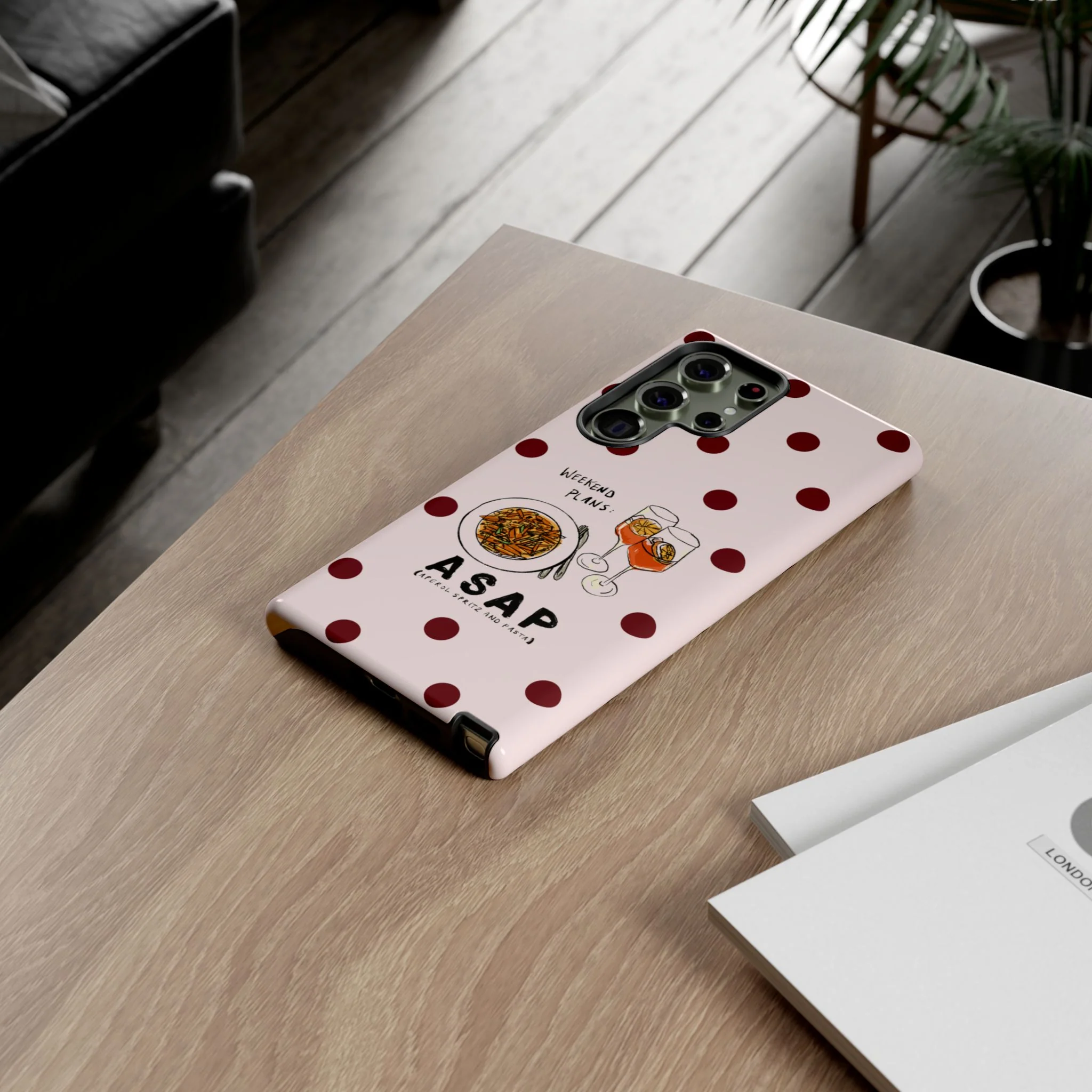 "Weekend Plans: ASAP" iPhone Case - Image 147