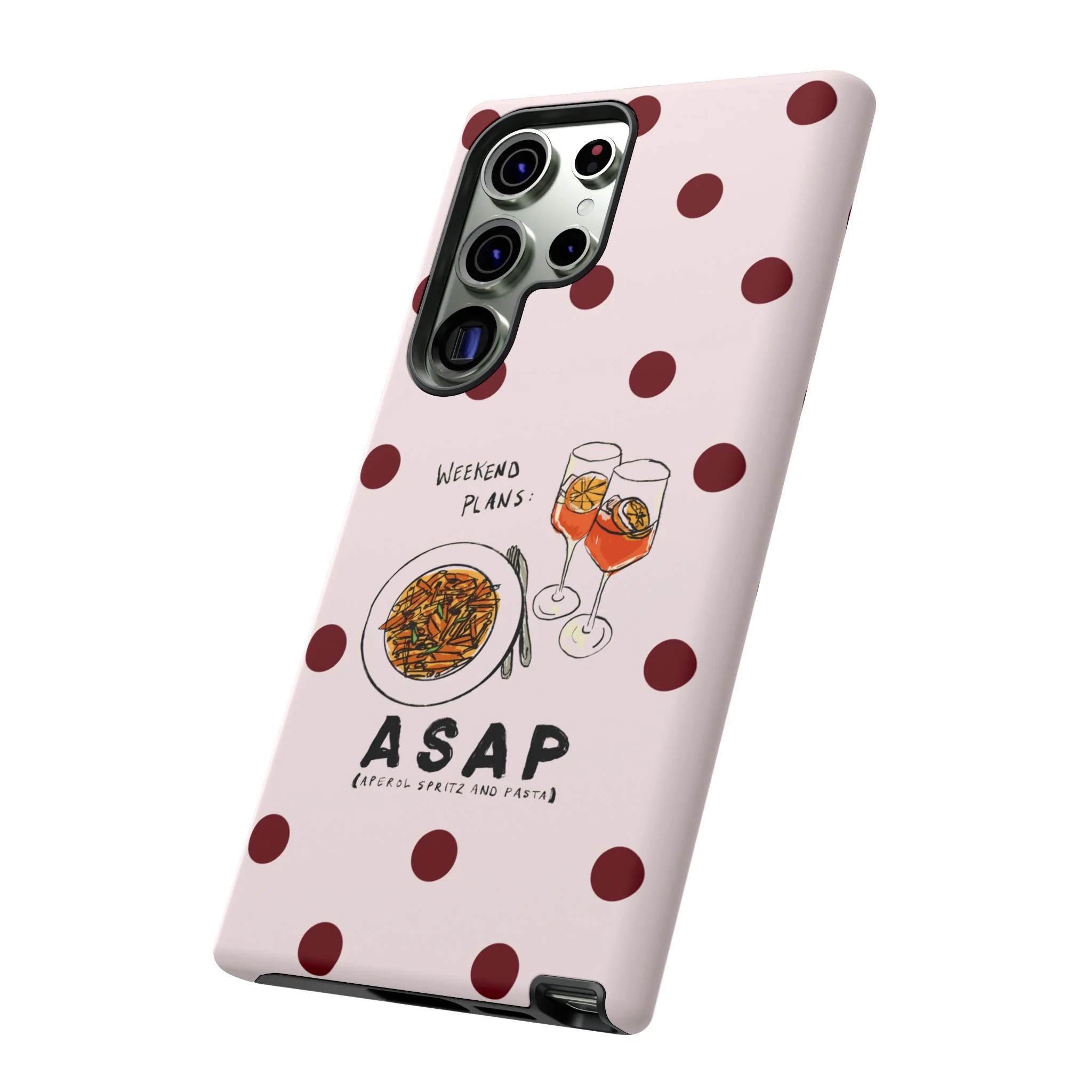 "Weekend Plans: ASAP" iPhone Case - Image 148
