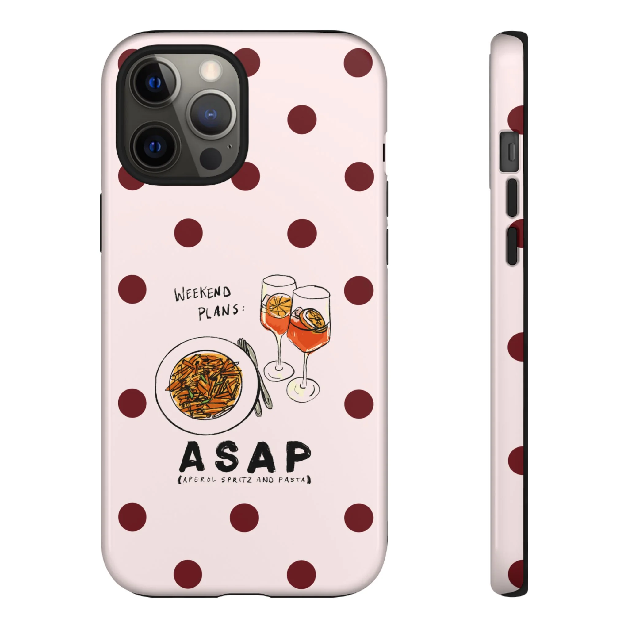 "Weekend Plans: ASAP" iPhone Case - Image 15