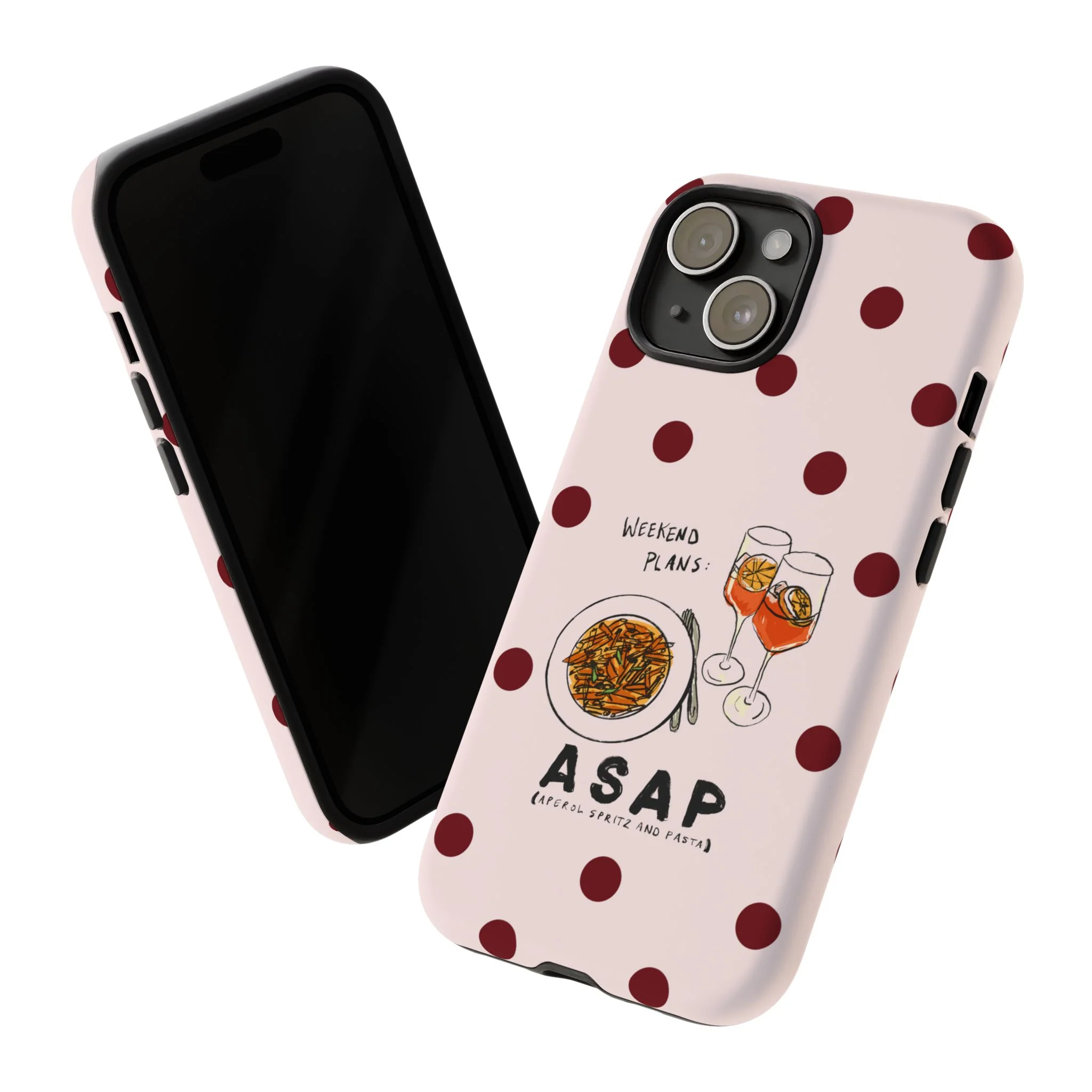 "Weekend Plans: ASAP" iPhone Case - Image 153