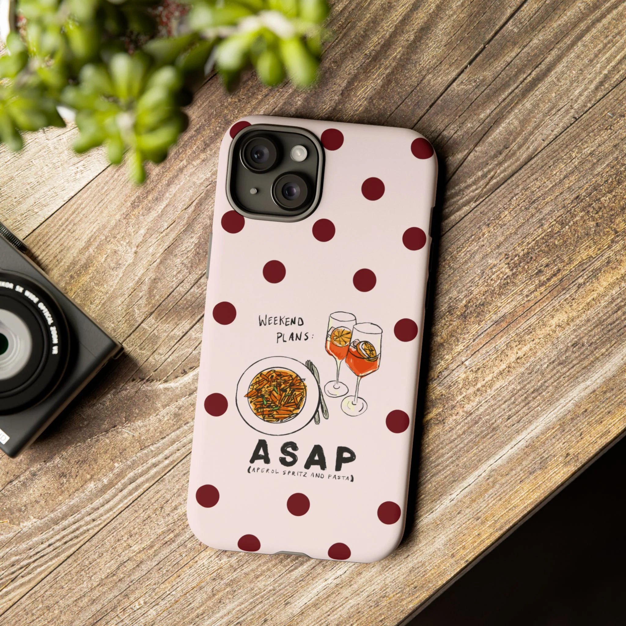 "Weekend Plans: ASAP" iPhone Case - Image 158