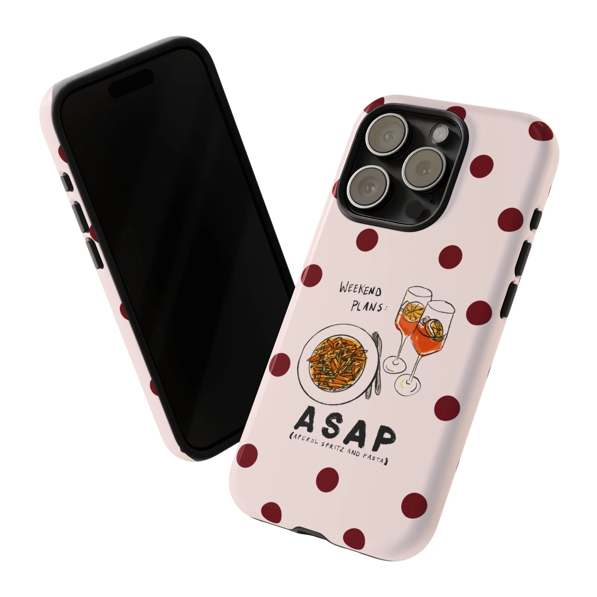 "Weekend Plans: ASAP" iPhone Case - Image 159