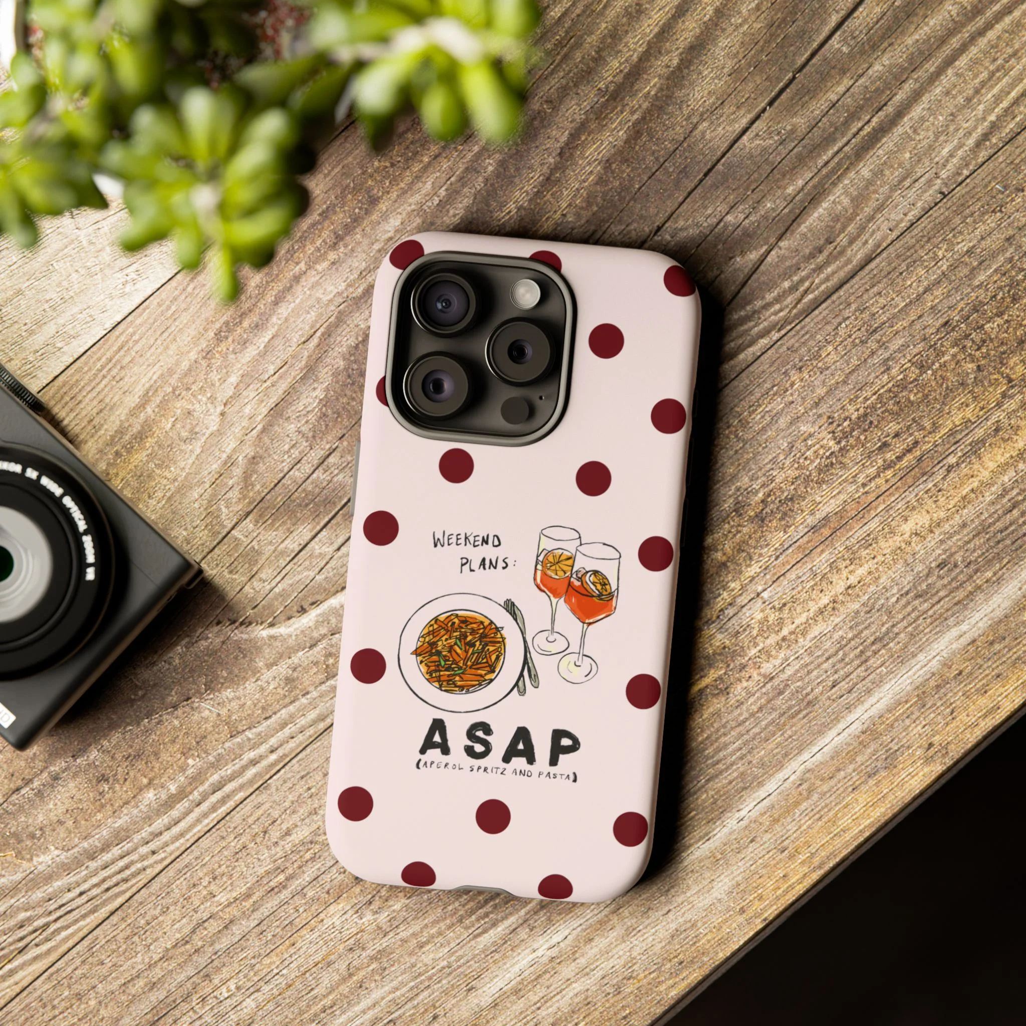 "Weekend Plans: ASAP" iPhone Case - Image 162