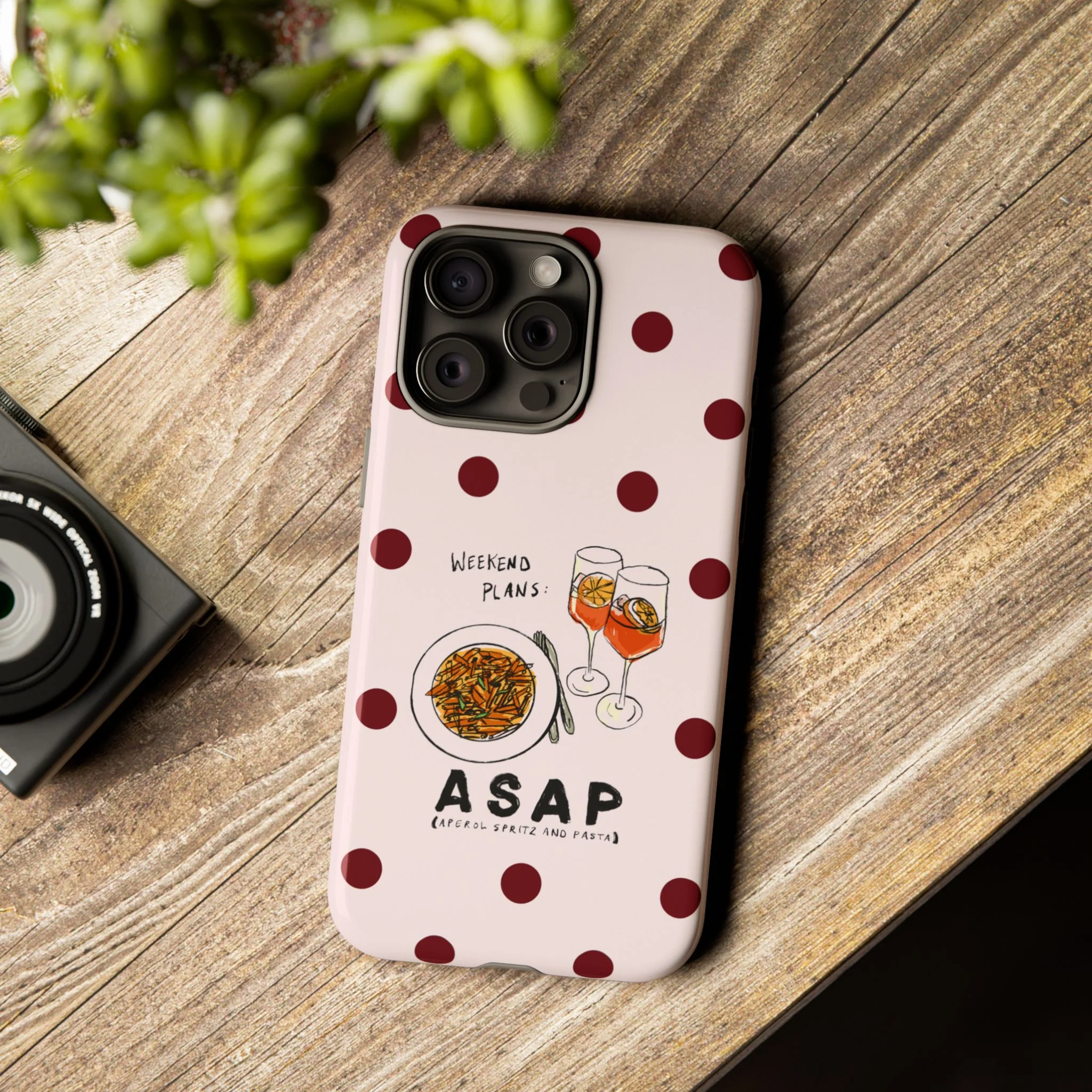 "Weekend Plans: ASAP" iPhone Case - Image 164