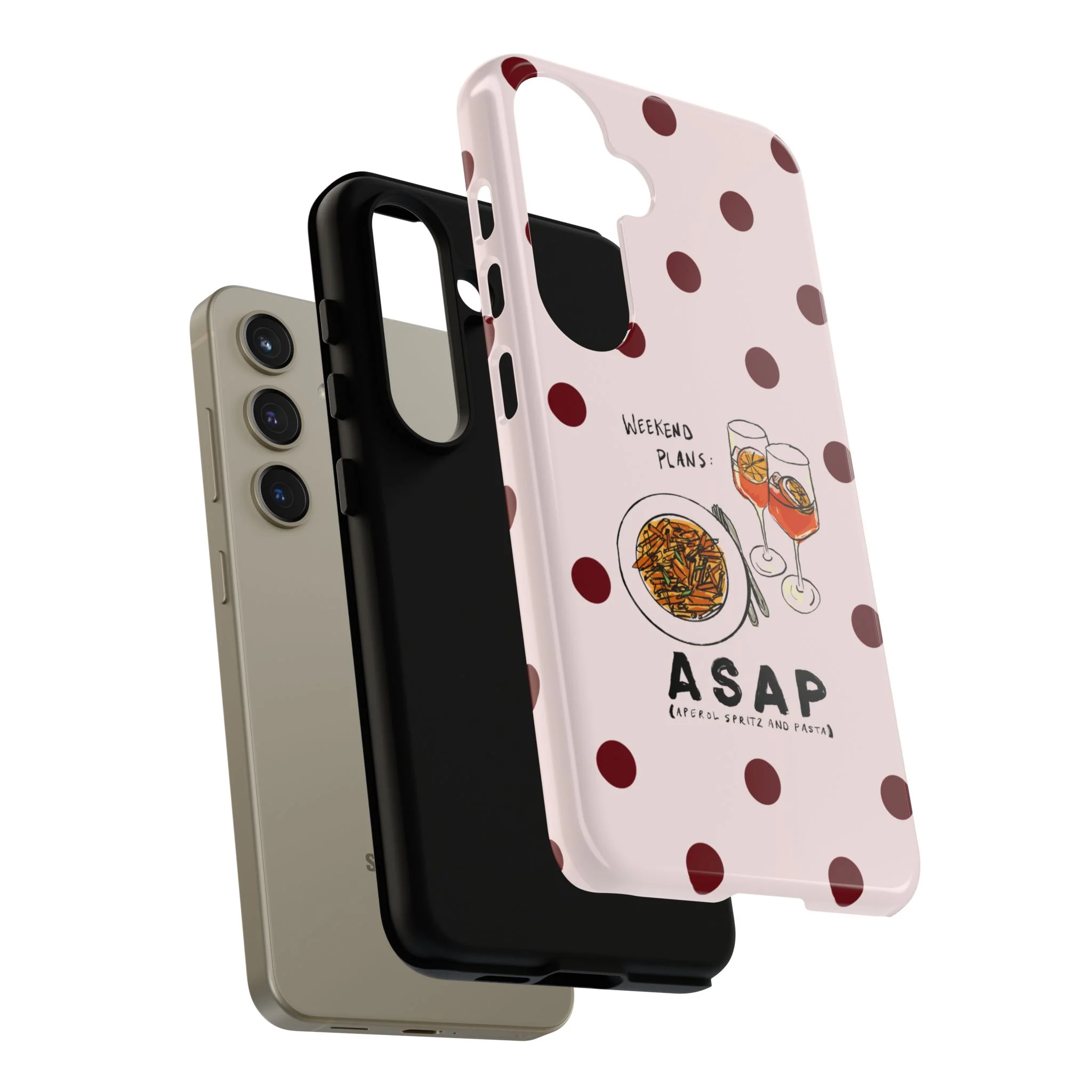 "Weekend Plans: ASAP" iPhone Case - Image 169
