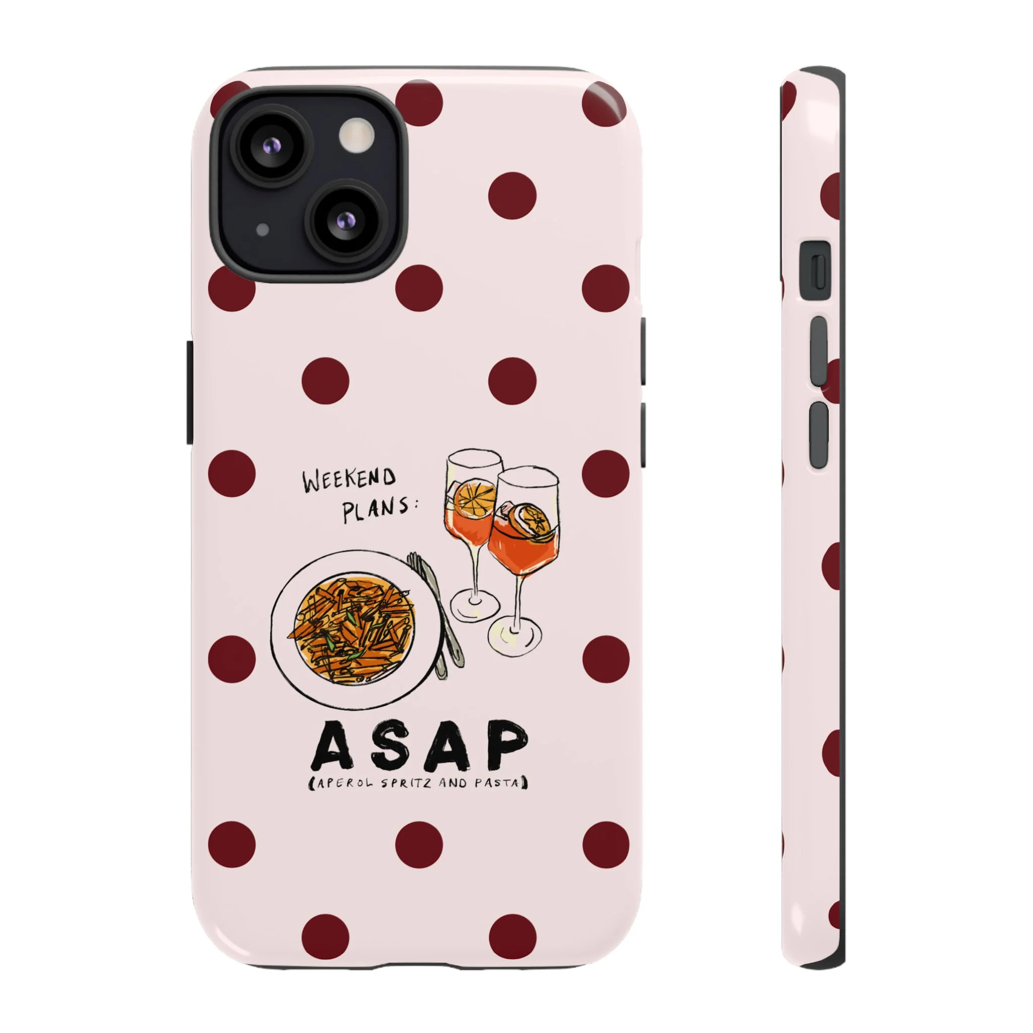 "Weekend Plans: ASAP" iPhone Case - Image 17