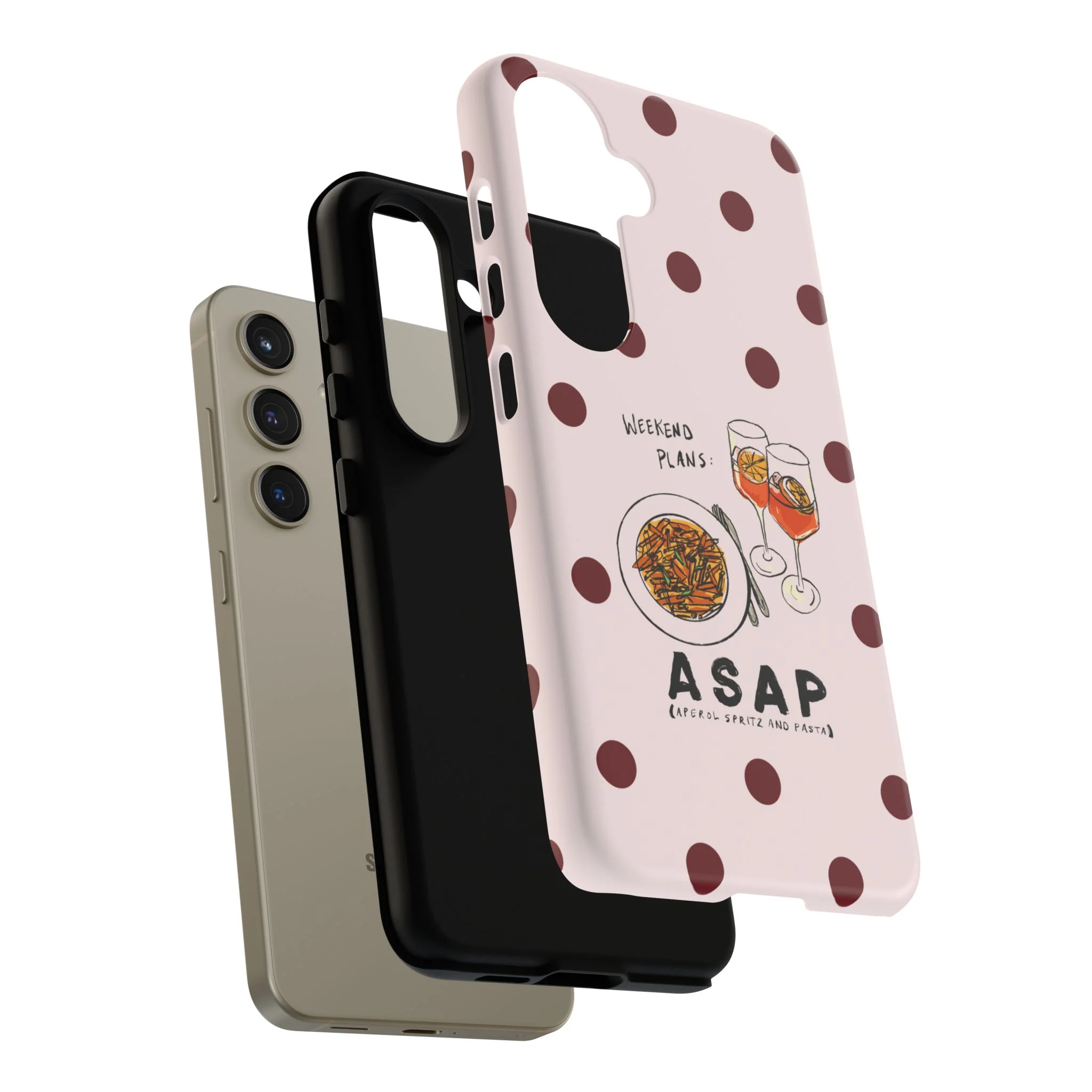 "Weekend Plans: ASAP" iPhone Case - Image 172
