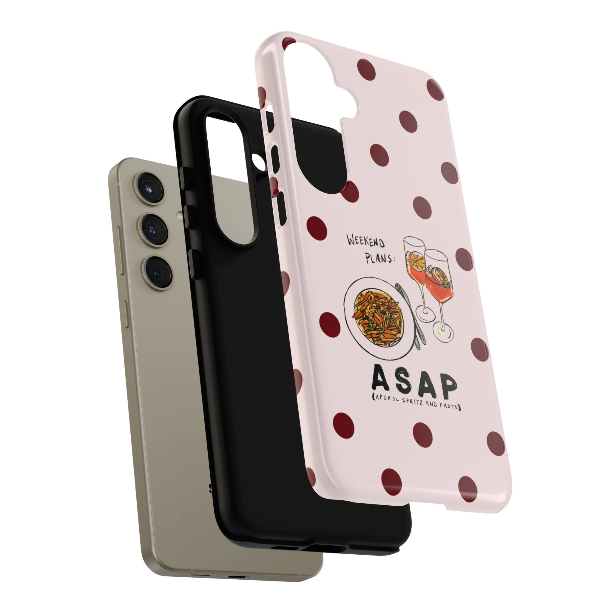 "Weekend Plans: ASAP" iPhone Case - Image 175