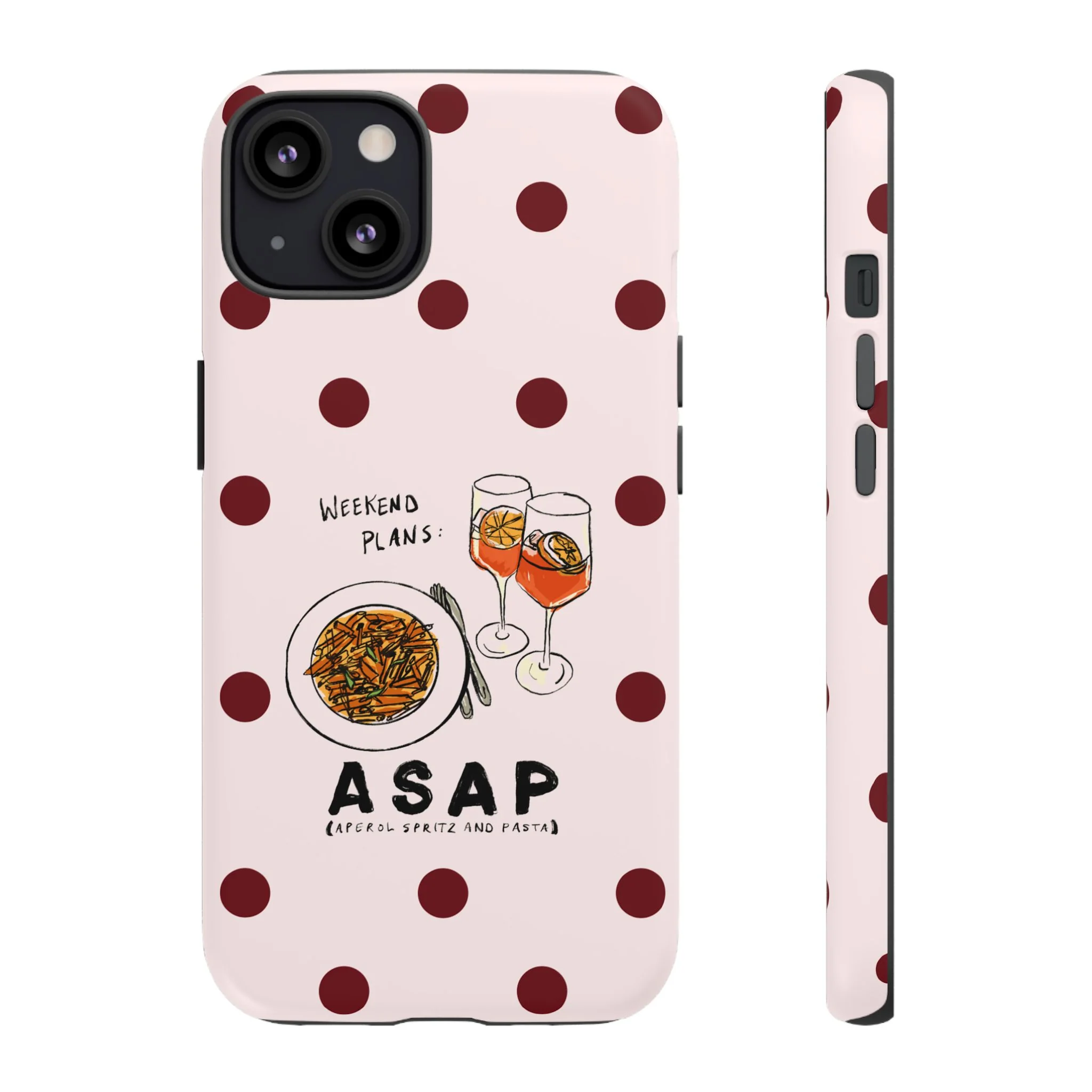 "Weekend Plans: ASAP" iPhone Case - Image 18
