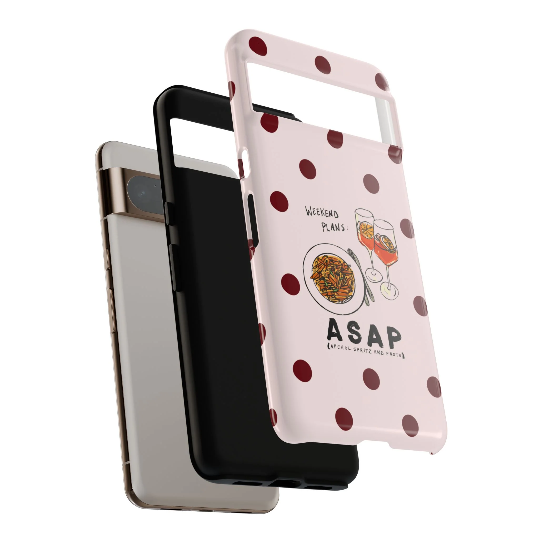 "Weekend Plans: ASAP" iPhone Case - Image 187