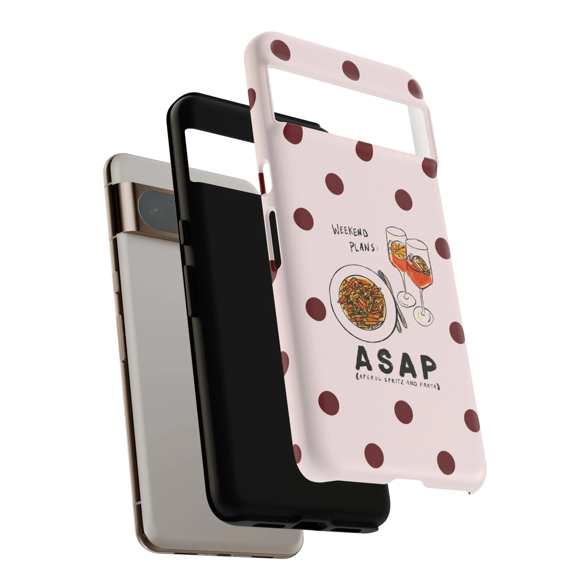 "Weekend Plans: ASAP" iPhone Case - Image 190