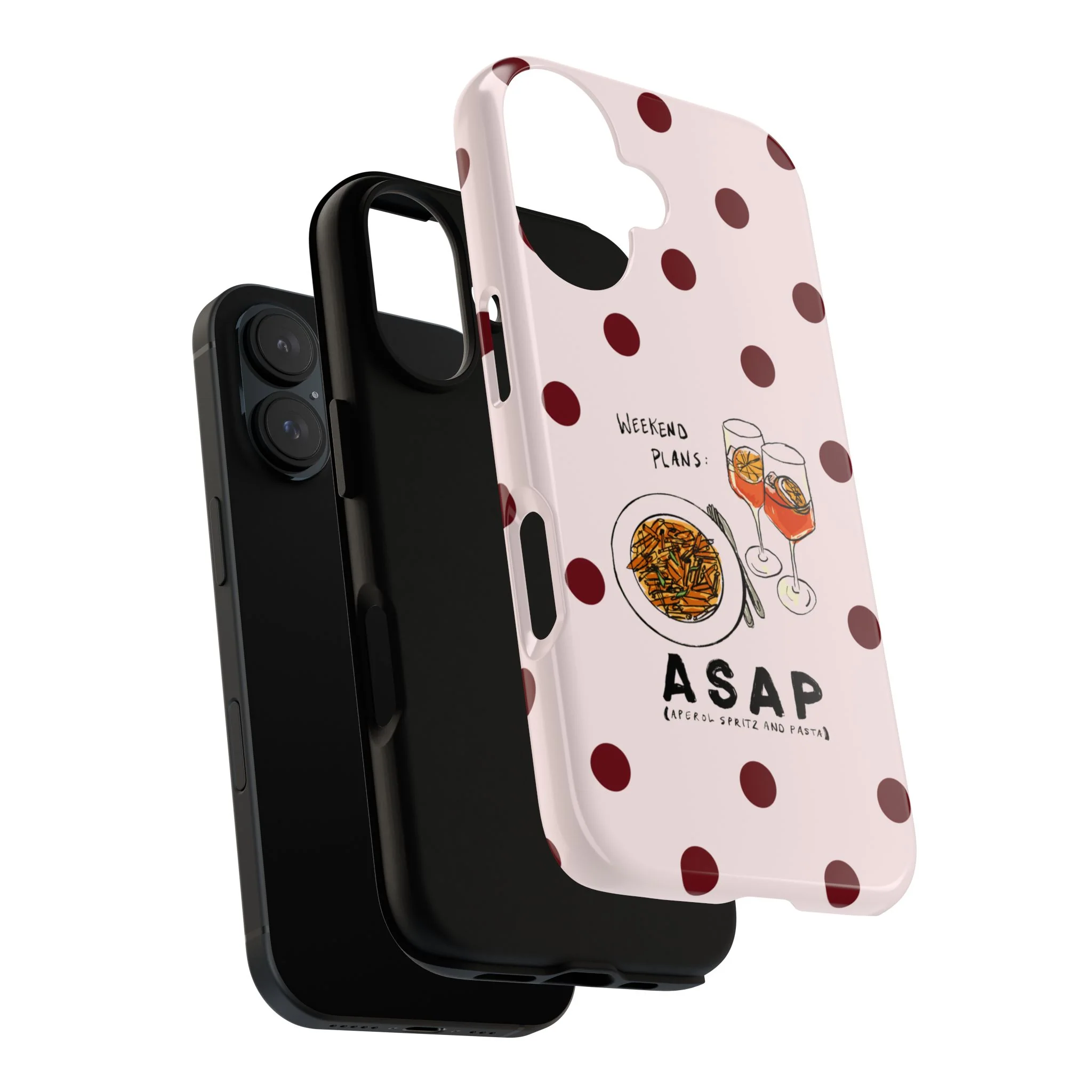 "Weekend Plans: ASAP" iPhone Case - Image 198