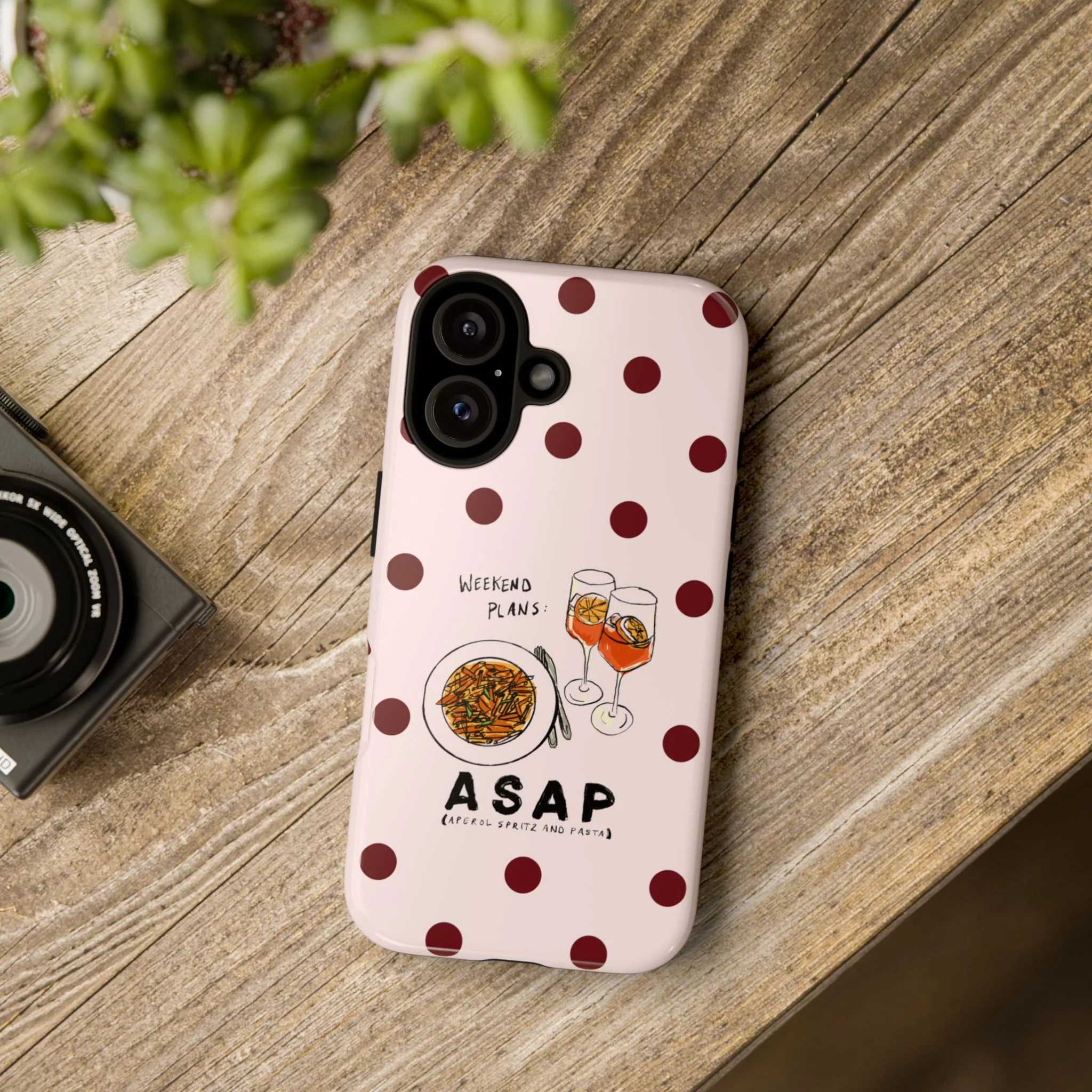 "Weekend Plans: ASAP" iPhone Case - Image 199