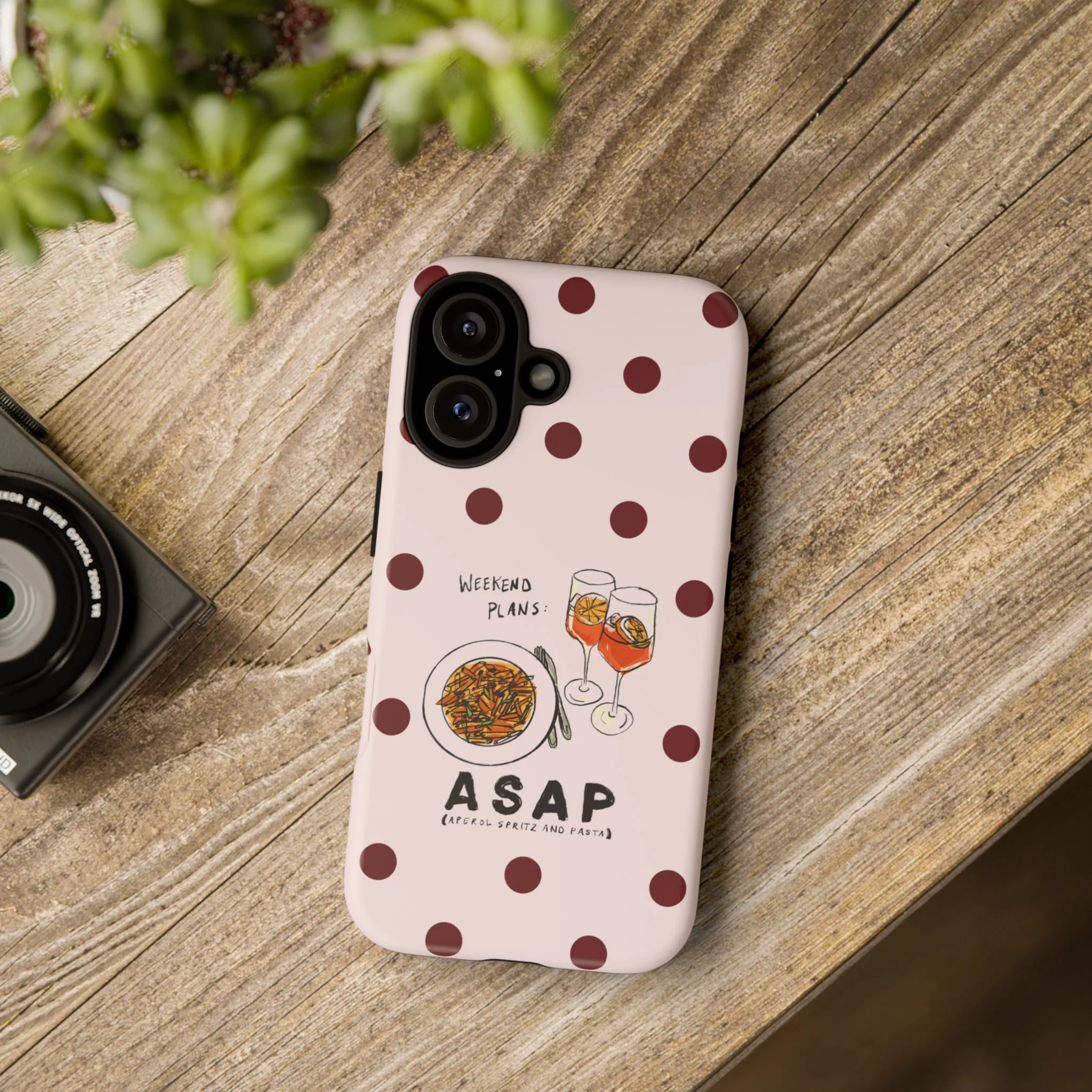 "Weekend Plans: ASAP" iPhone Case - Image 202