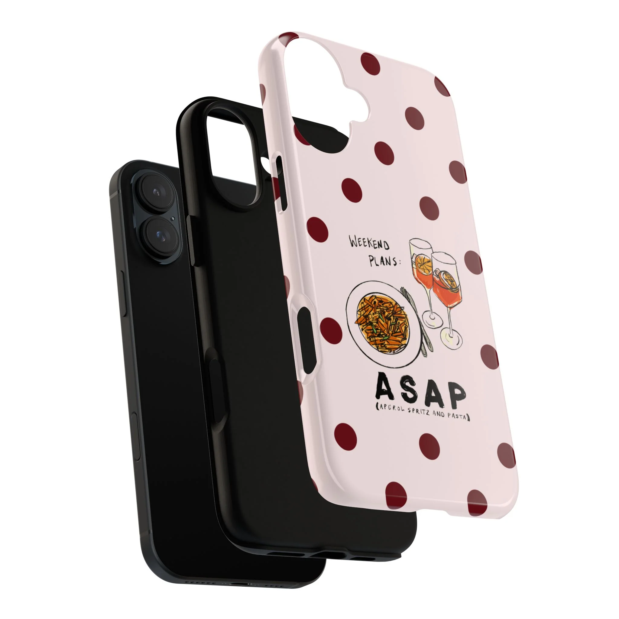 "Weekend Plans: ASAP" iPhone Case - Image 204