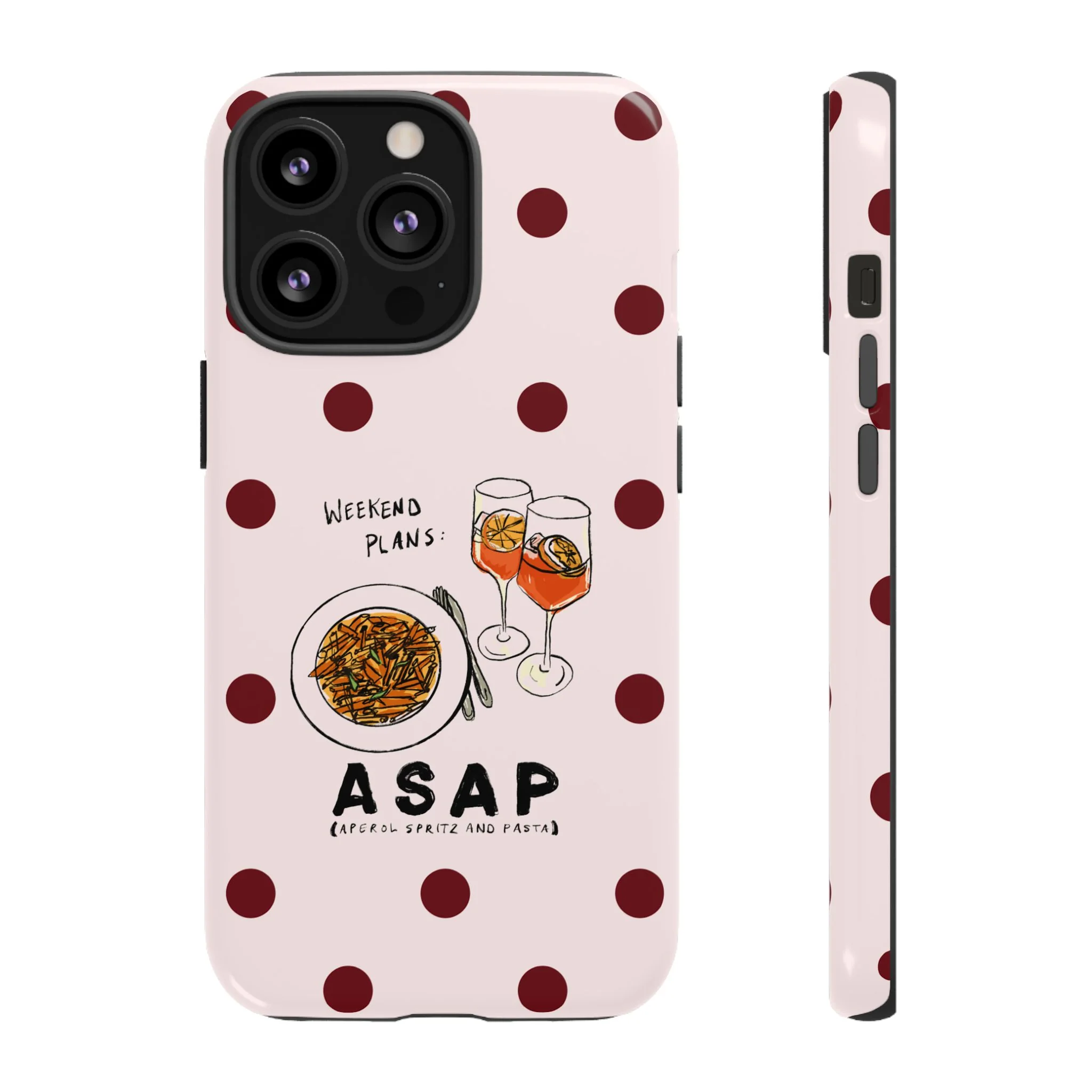 "Weekend Plans: ASAP" iPhone Case - Image 21