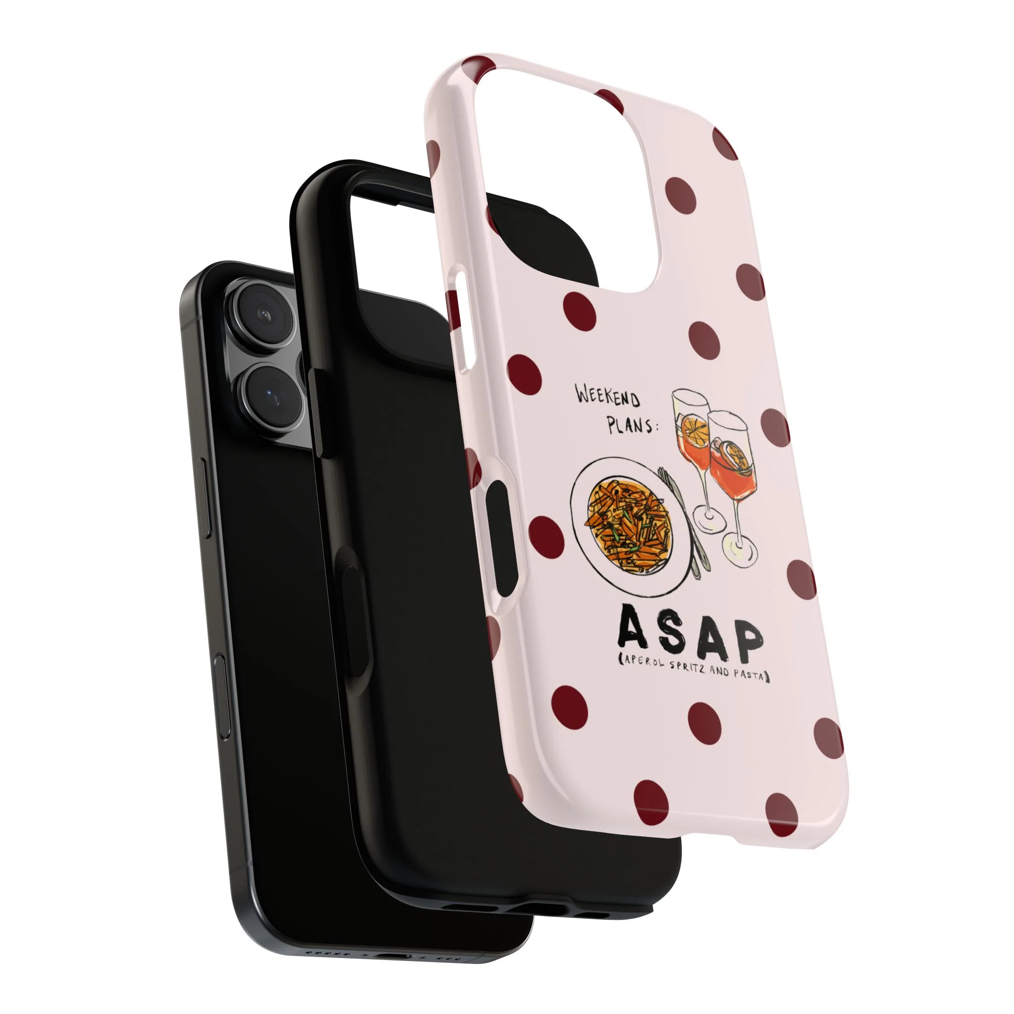 "Weekend Plans: ASAP" iPhone Case - Image 210