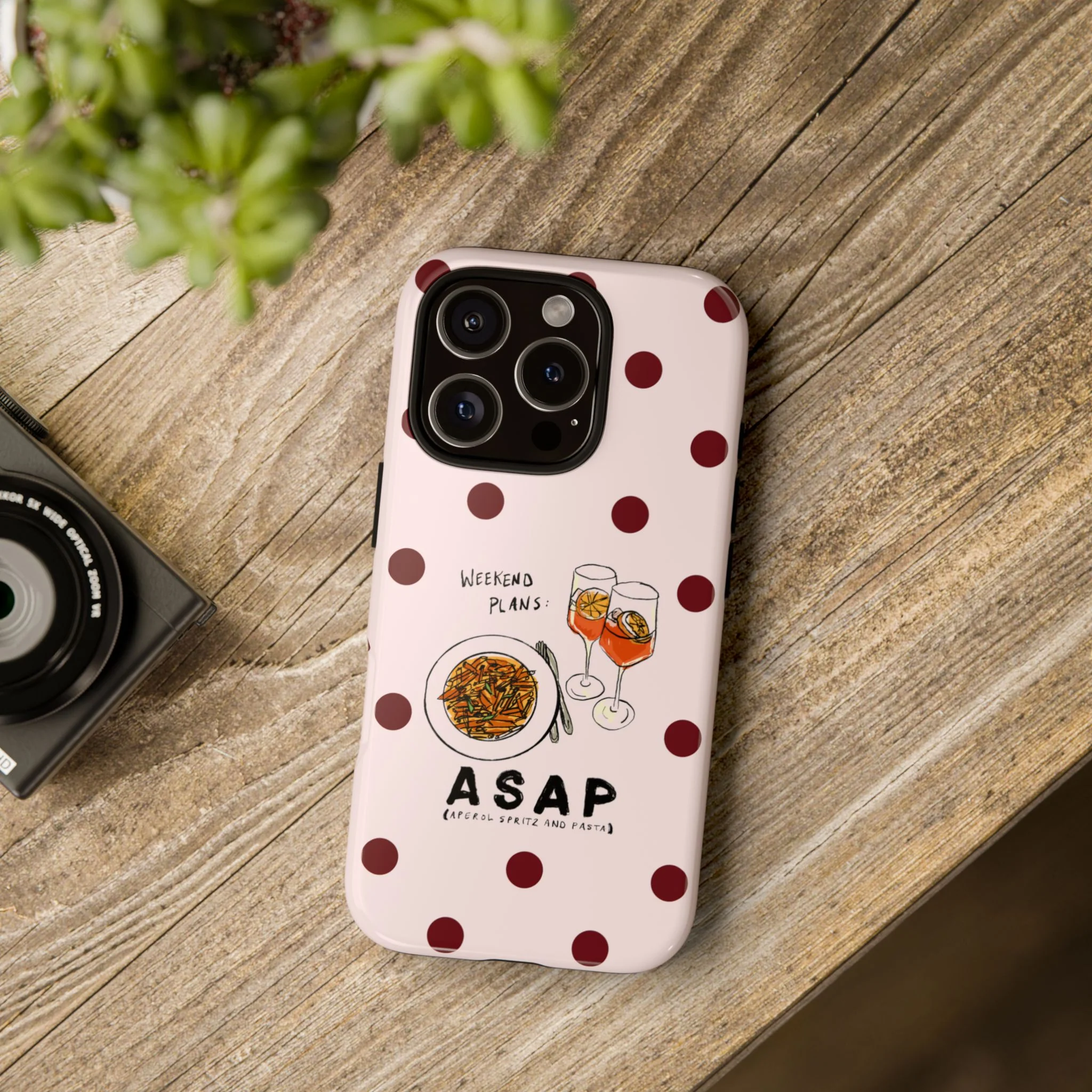 "Weekend Plans: ASAP" iPhone Case - Image 211