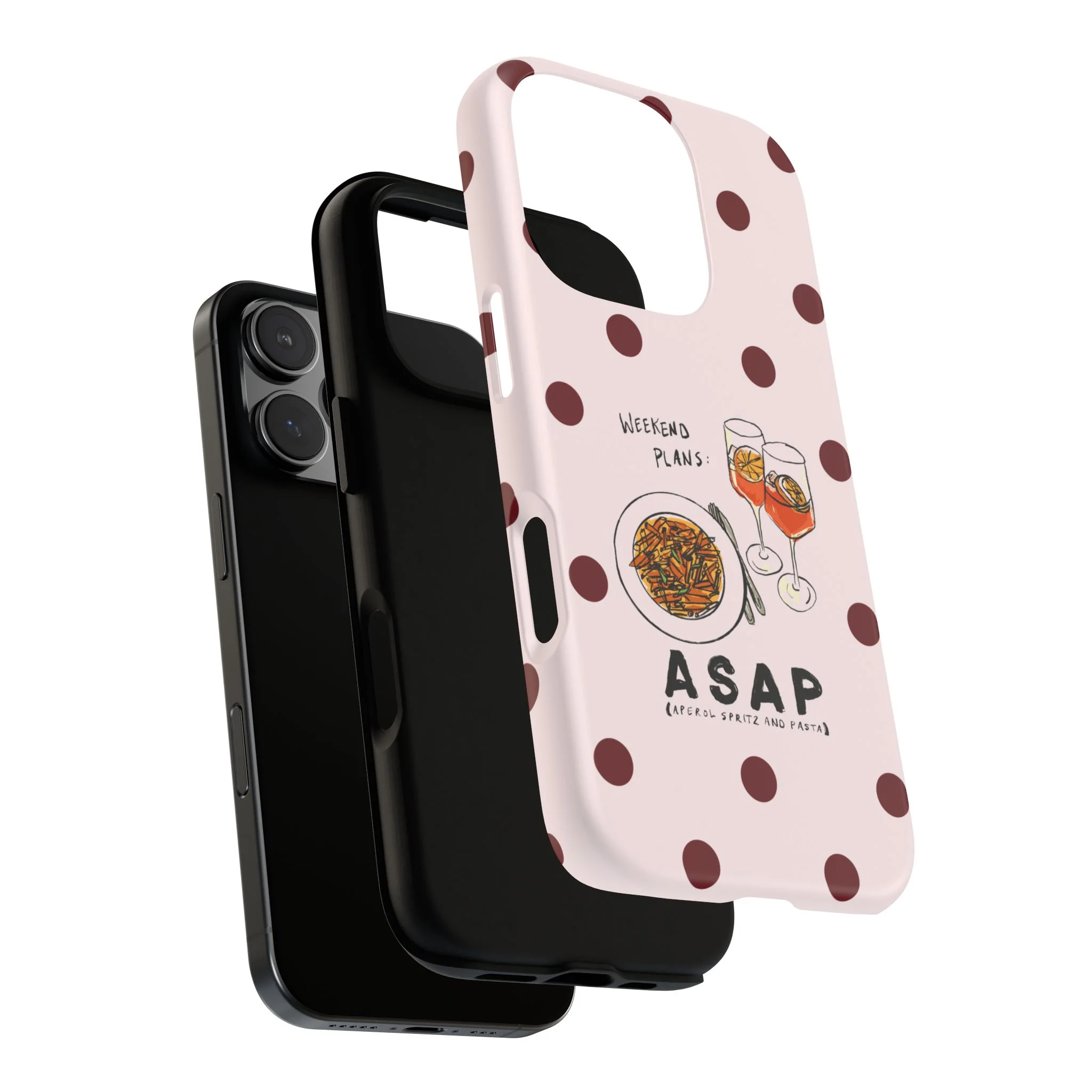 "Weekend Plans: ASAP" iPhone Case - Image 213