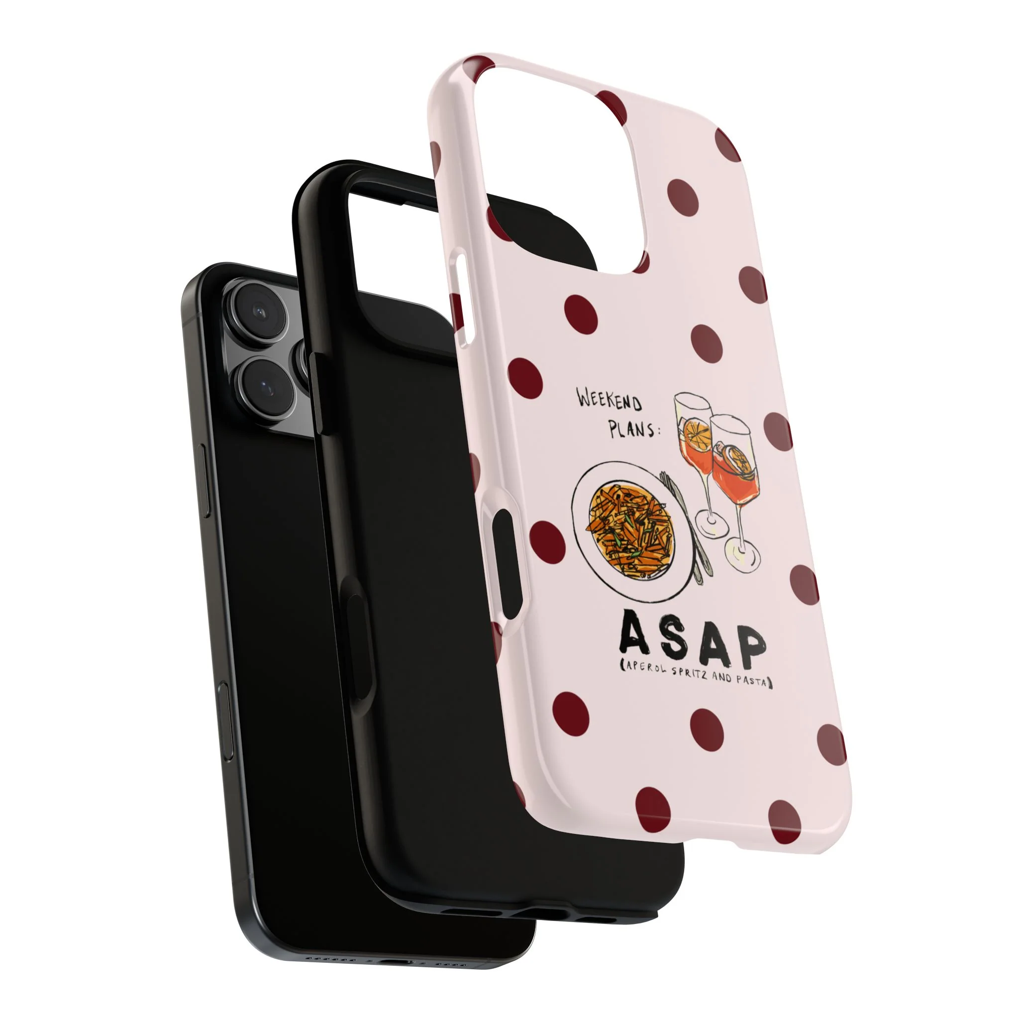 "Weekend Plans: ASAP" iPhone Case - Image 216