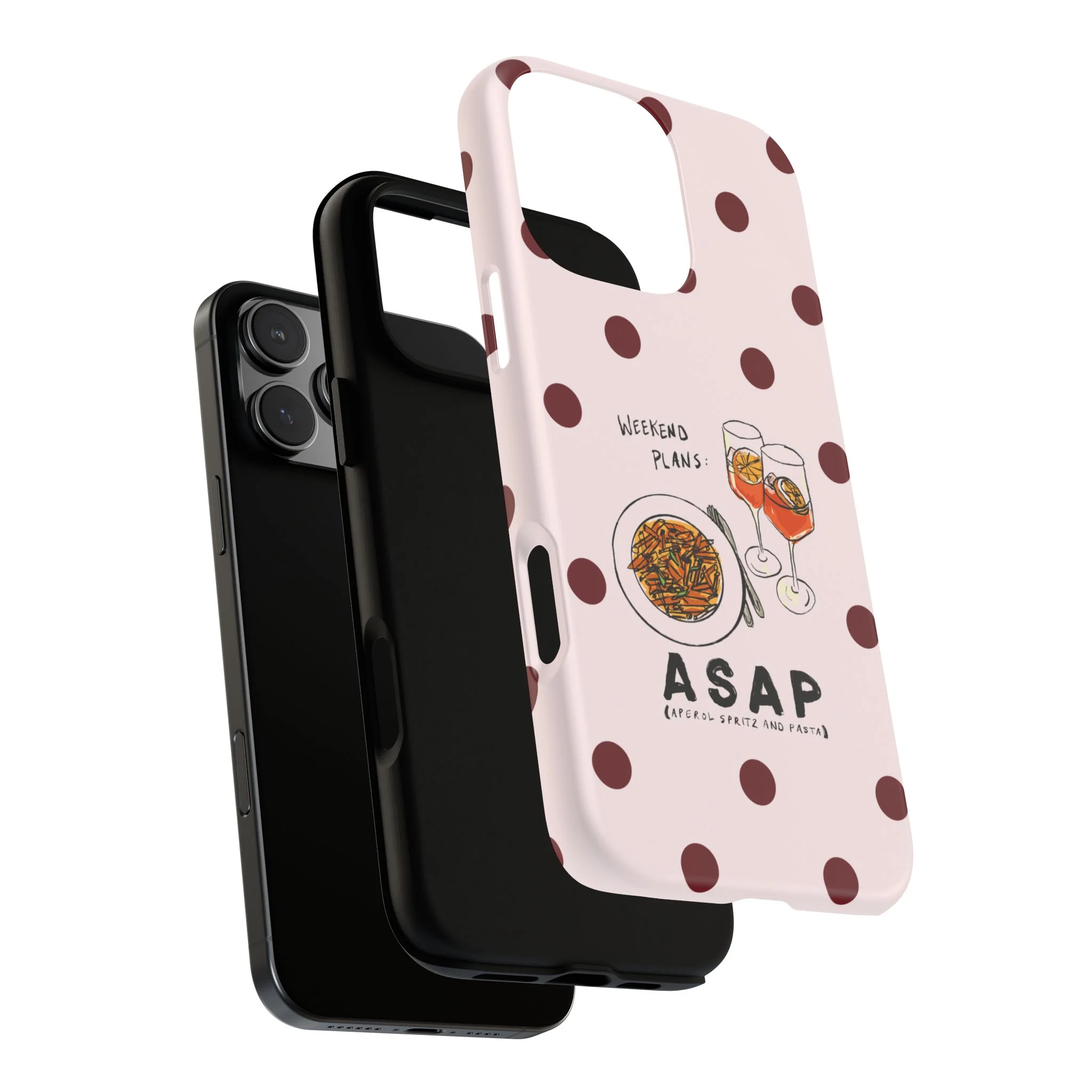 "Weekend Plans: ASAP" iPhone Case - Image 219