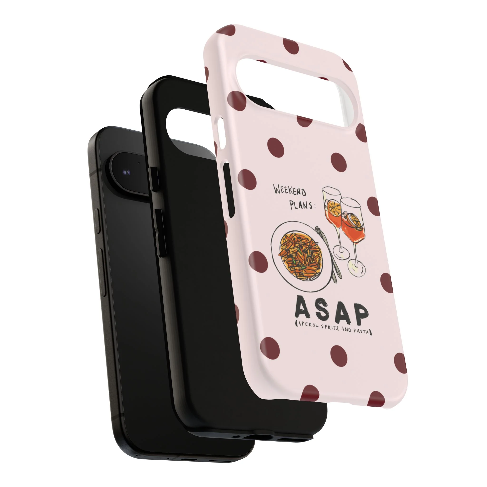 "Weekend Plans: ASAP" iPhone Case - Image 224